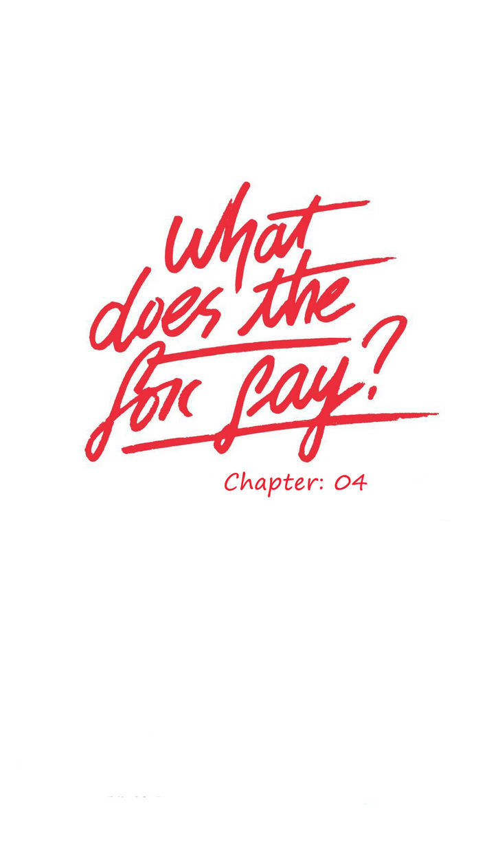 What Does The Fox Say? Chapter 4 page 1 - Chapter 4