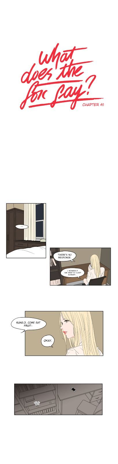 What Does The Fox Say? Chapter 41 page 1 - Chapter 41