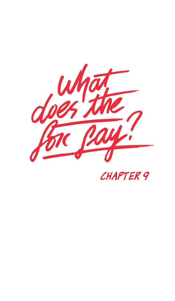 What Does The Fox Say? Chapter 9 page 1 - Chapter 9