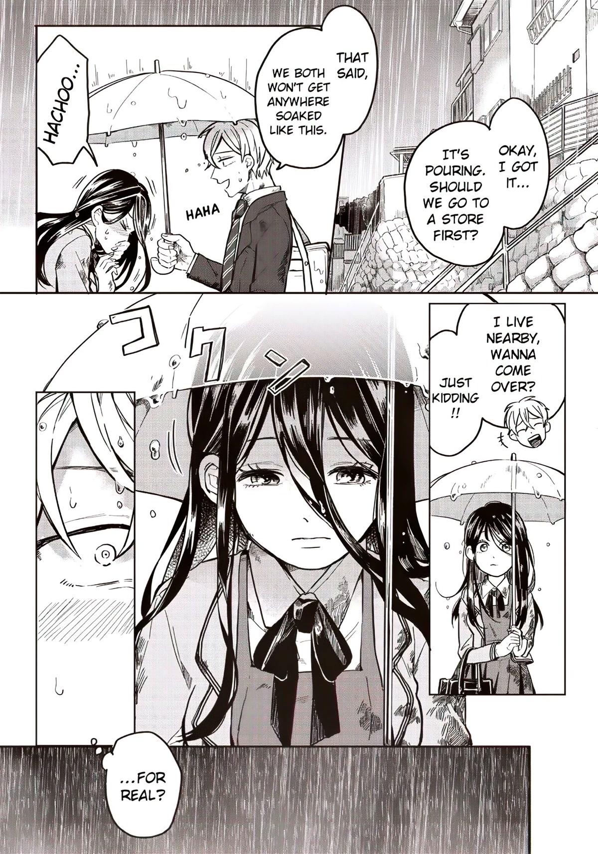 What Happens If You Saved a High School Girl Who Was About to Jump Off? Chapter 1 page 13 - Chapter 1