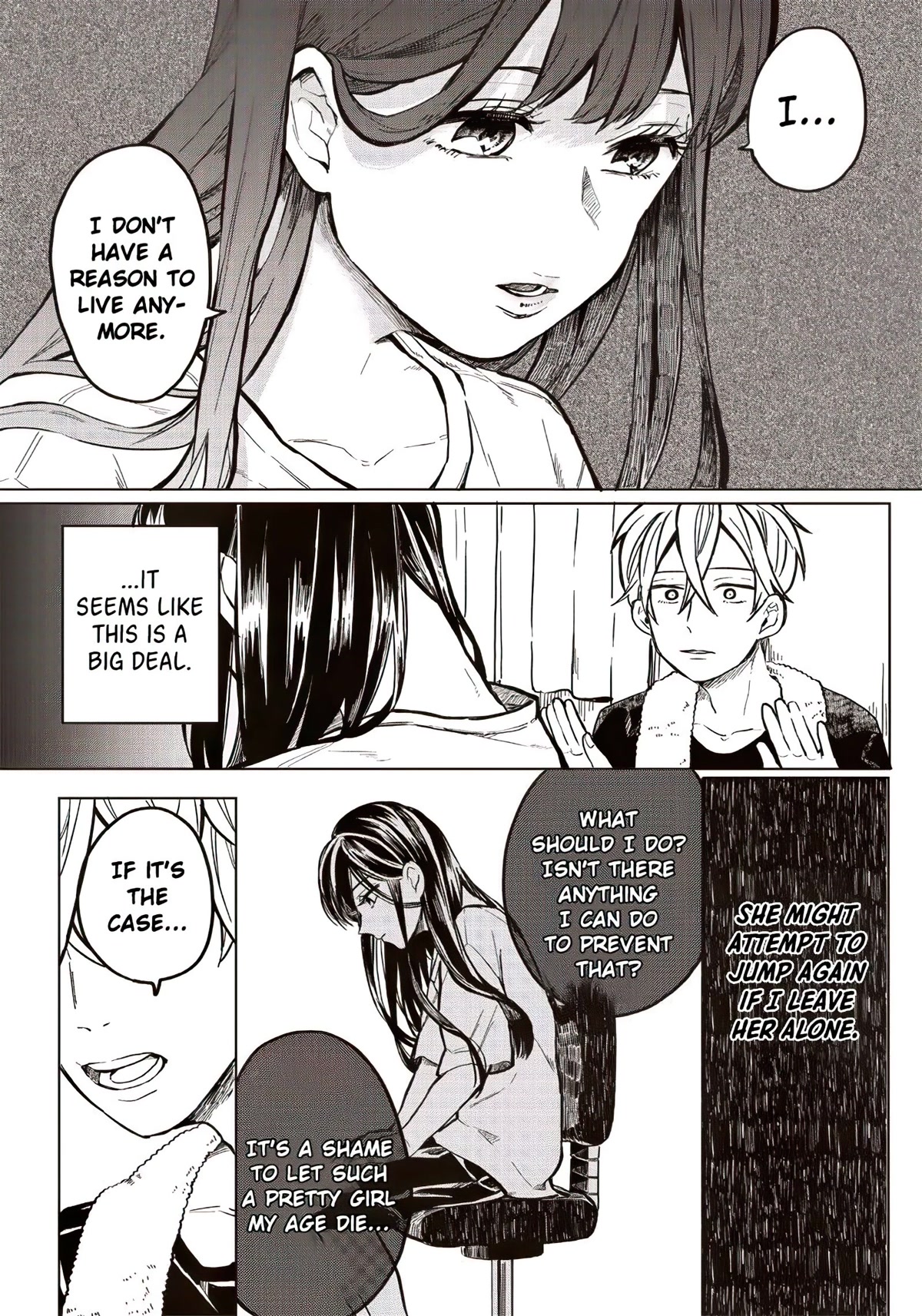 What Happens If You Saved a High School Girl Who Was About to Jump Off? Chapter 1 page 17 - Chapter 1