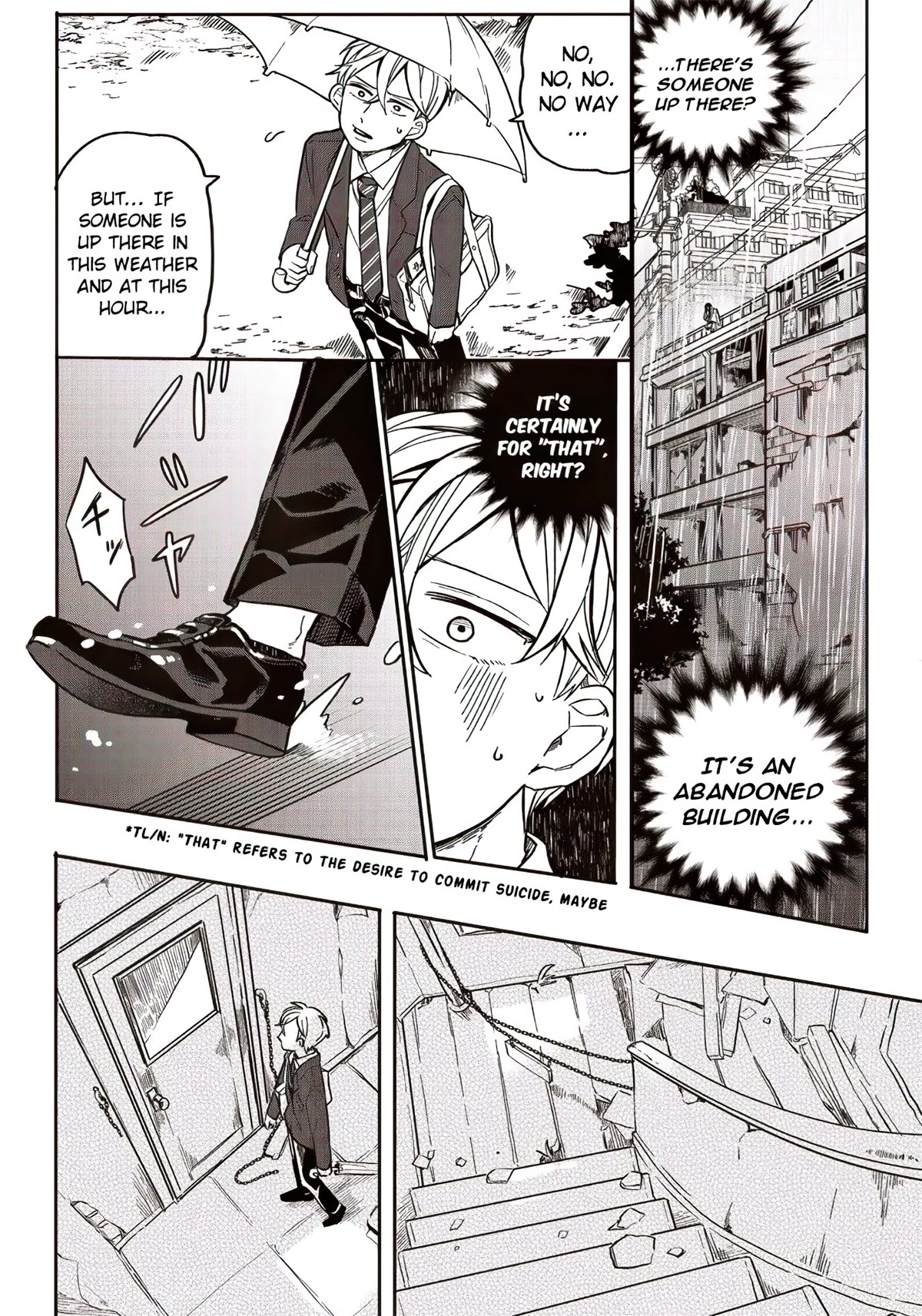 What Happens If You Saved a High School Girl Who Was About to Jump Off? Chapter 1 page 7 - Chapter 1