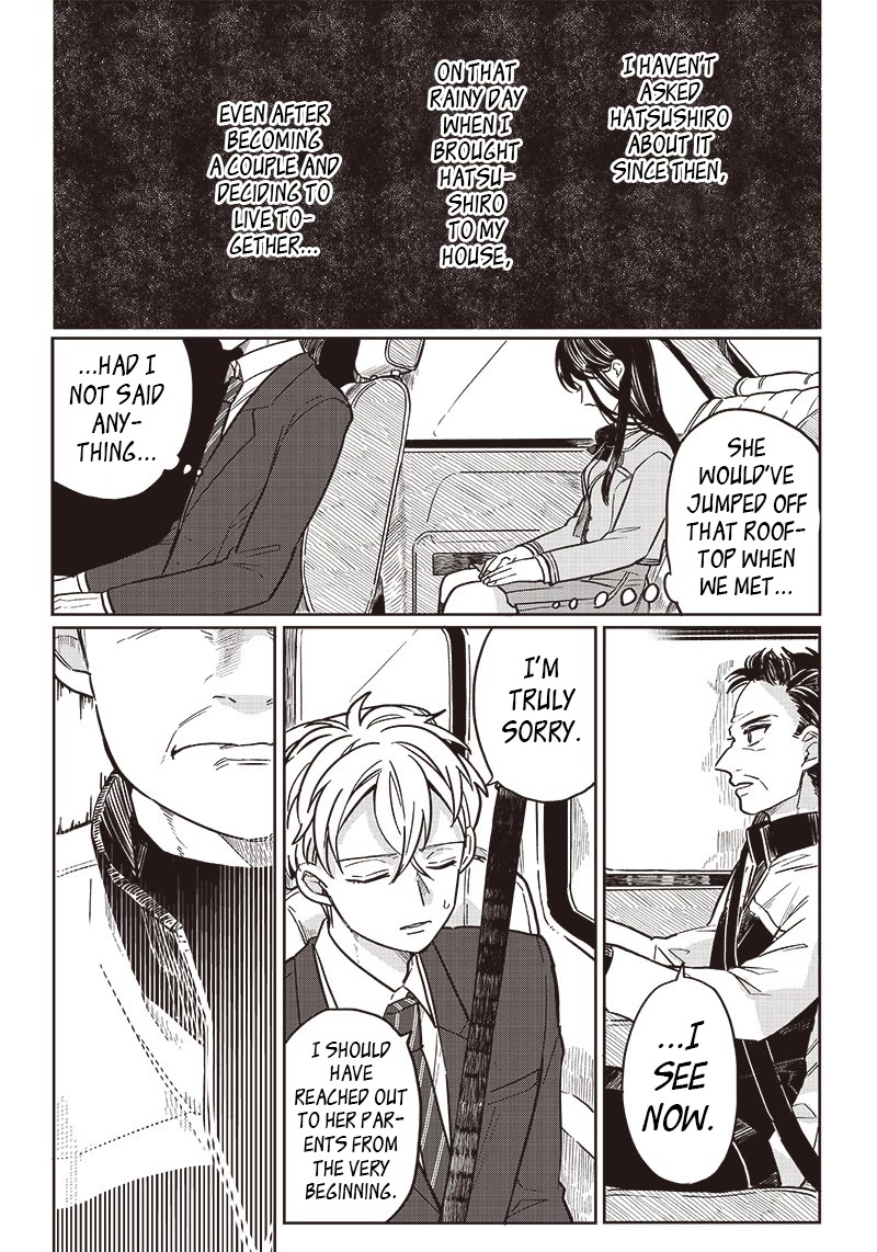 What Happens If You Saved a High School Girl Who Was About to Jump Off? Chapter 13 page 8 - Chapter 13: Reunion and Separation