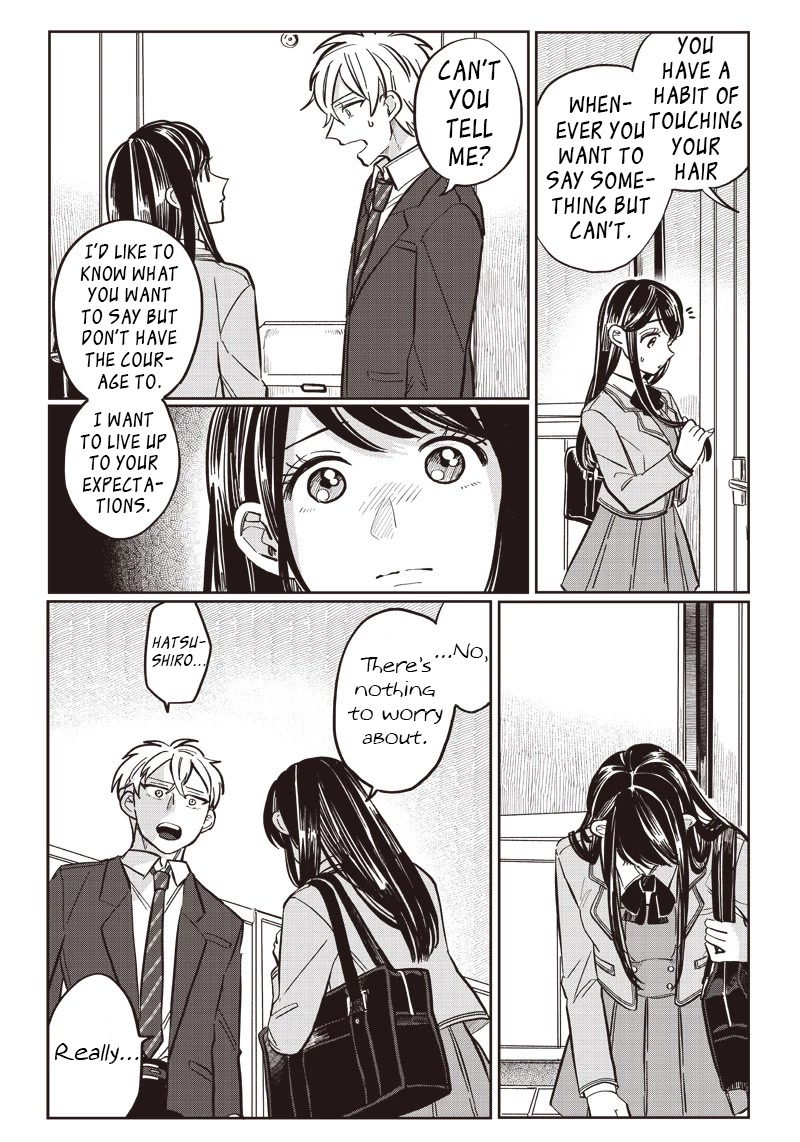 What Happens If You Saved a High School Girl Who Was About to Jump Off? Chapter 14 page 4 - Chapter 14: Habits and Secrets