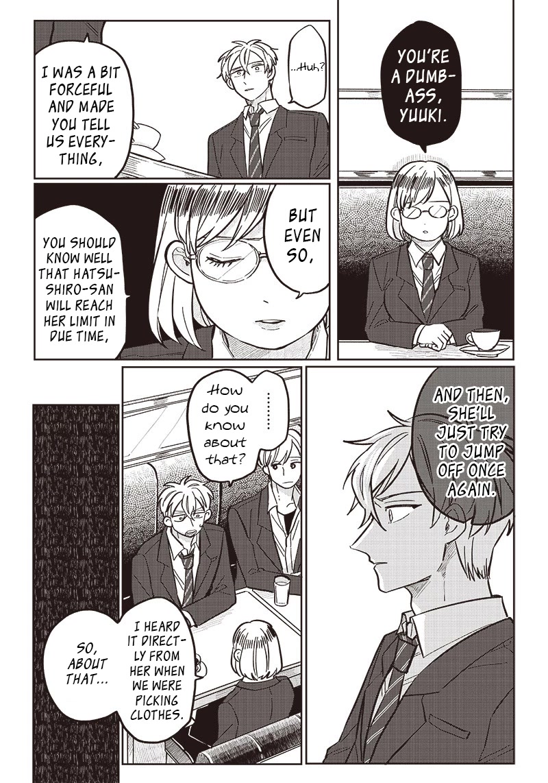What Happens If You Saved a High School Girl Who Was About to Jump Off? Chapter 15 page 10 - Chapter 15: Suspicions and Convictions
