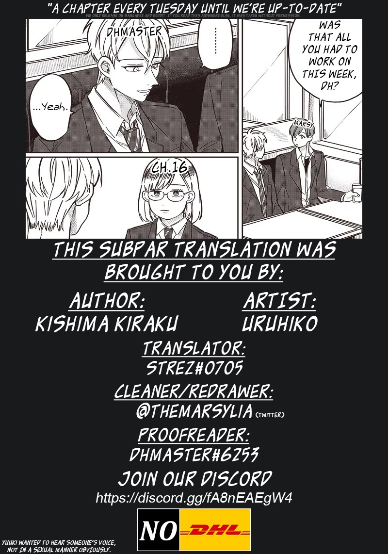 What Happens If You Saved a High School Girl Who Was About to Jump Off? Chapter 15 page 15 - Chapter 15: Suspicions and Convictions