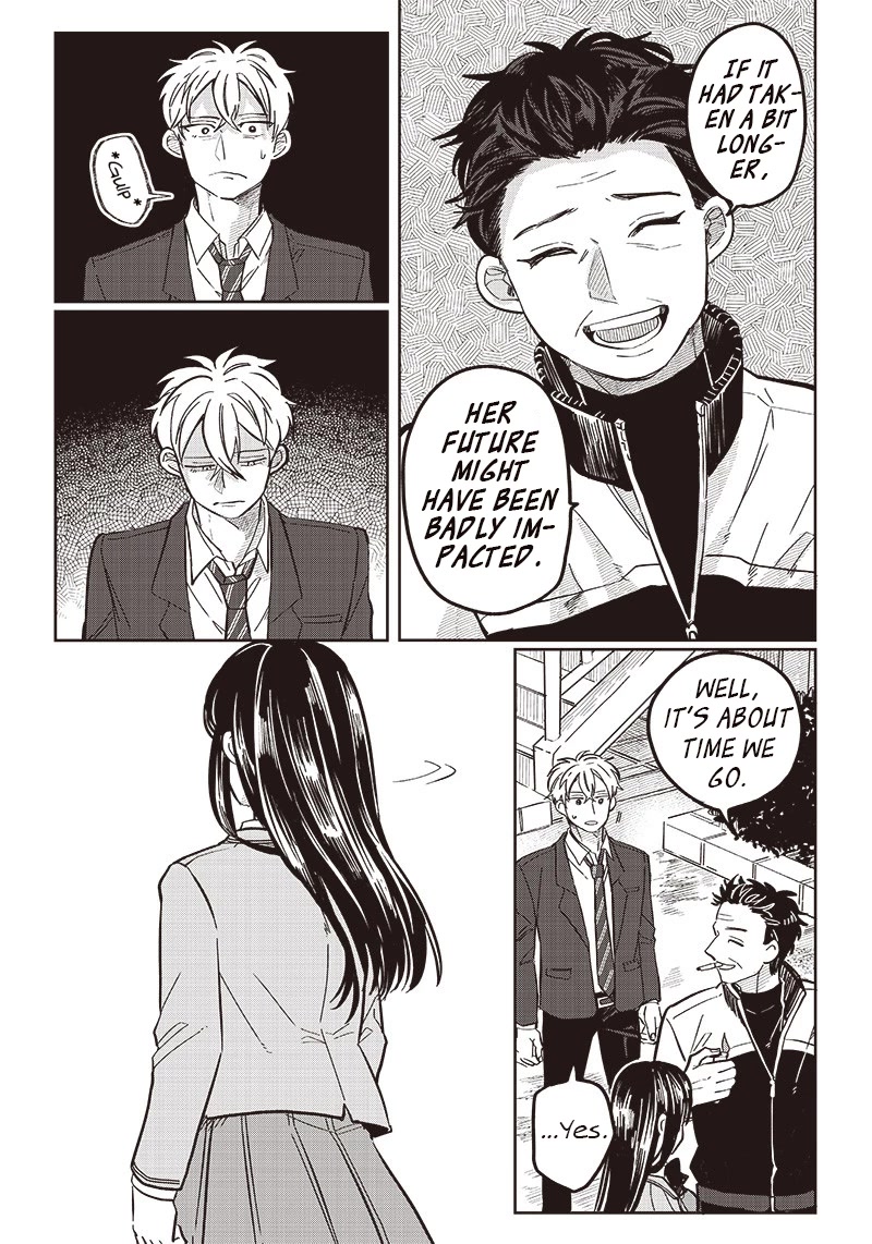 What Happens If You Saved a High School Girl Who Was About to Jump Off? Chapter 15 page 5 - Chapter 15: Suspicions and Convictions