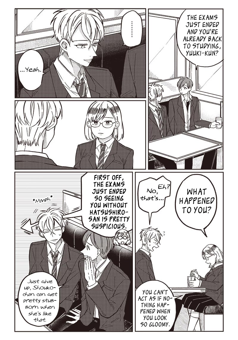 What Happens If You Saved a High School Girl Who Was About to Jump Off? Chapter 15 page 8 - Chapter 15: Suspicions and Convictions
