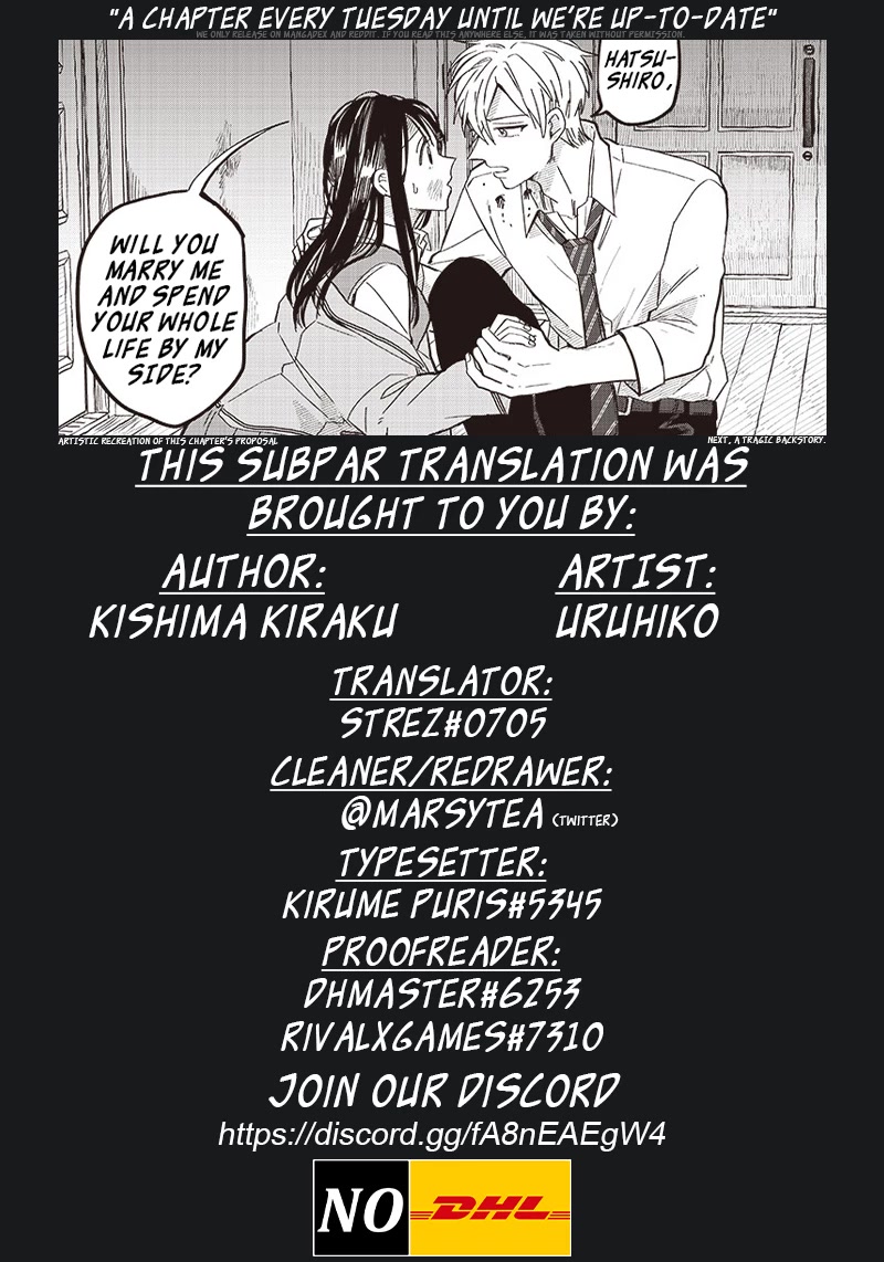 What Happens If You Saved a High School Girl Who Was About to Jump Off? Chapter 18 page 21 - Chapter 18: Our Determination