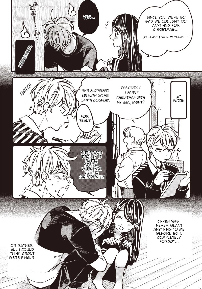 What Happens If You Saved a High School Girl Who Was About to Jump Off? Chapter 5.5 page 2 - Chapter 5.5: Extra - New Years' Trouble