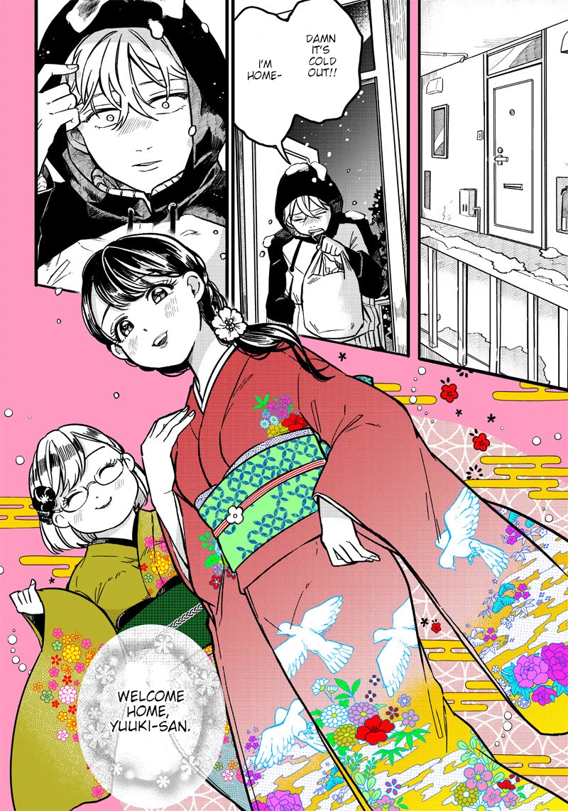 What Happens If You Saved a High School Girl Who Was About to Jump Off? Chapter 5.5 page 6 - Chapter 5.5: Extra - New Years' Trouble