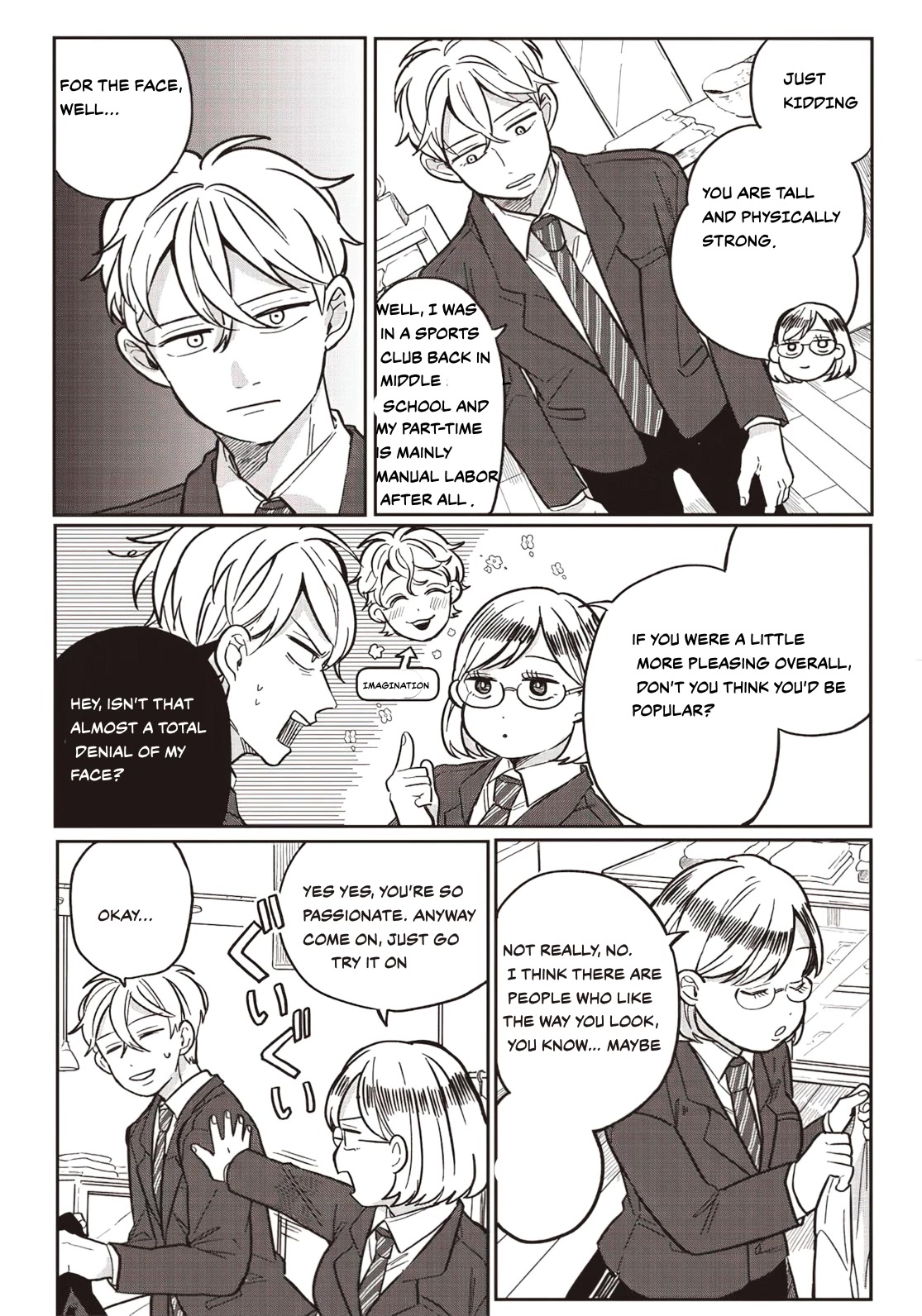 What Happens If You Saved a High School Girl Who Was About to Jump Off? Chapter 6 page 15 - Chapter 6: Doki Doki no Shopping