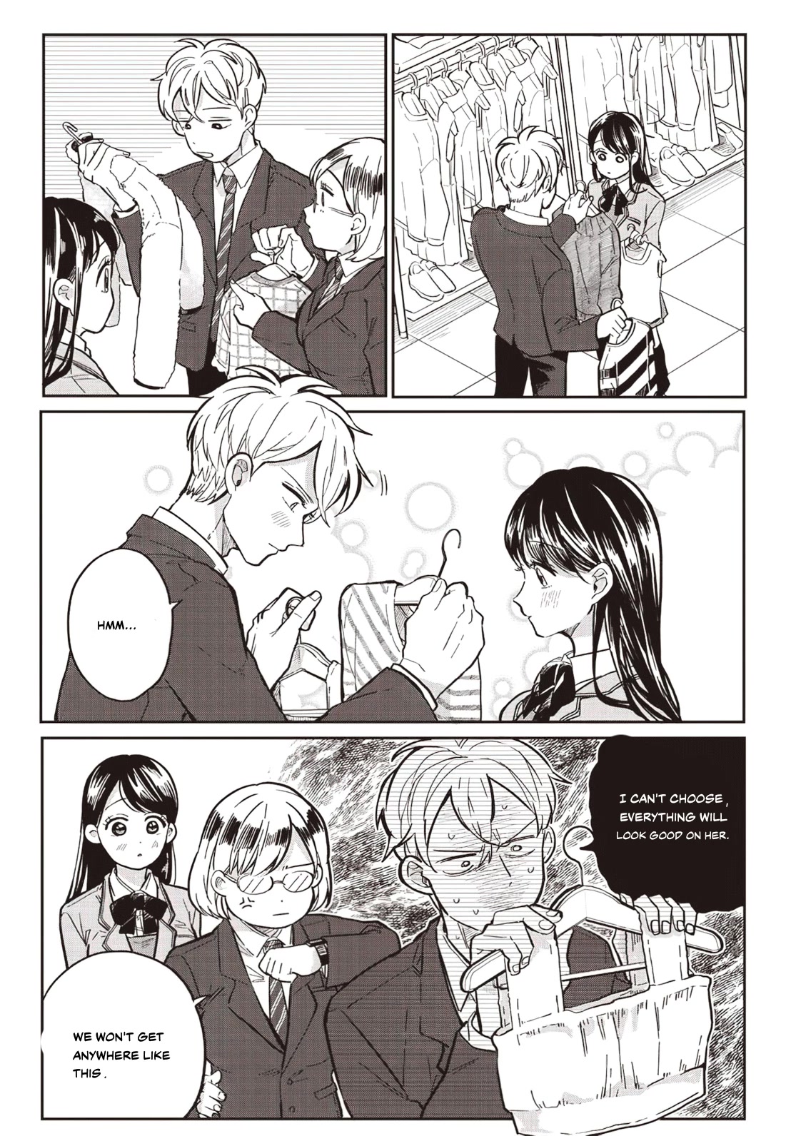 What Happens If You Saved a High School Girl Who Was About to Jump Off? Chapter 6 page 5 - Chapter 6: Doki Doki no Shopping