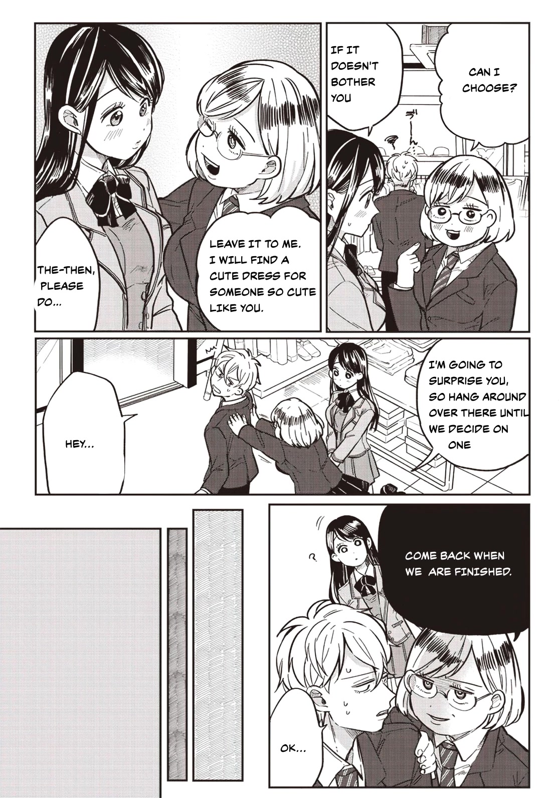 What Happens If You Saved a High School Girl Who Was About to Jump Off? Chapter 6 page 6 - Chapter 6: Doki Doki no Shopping