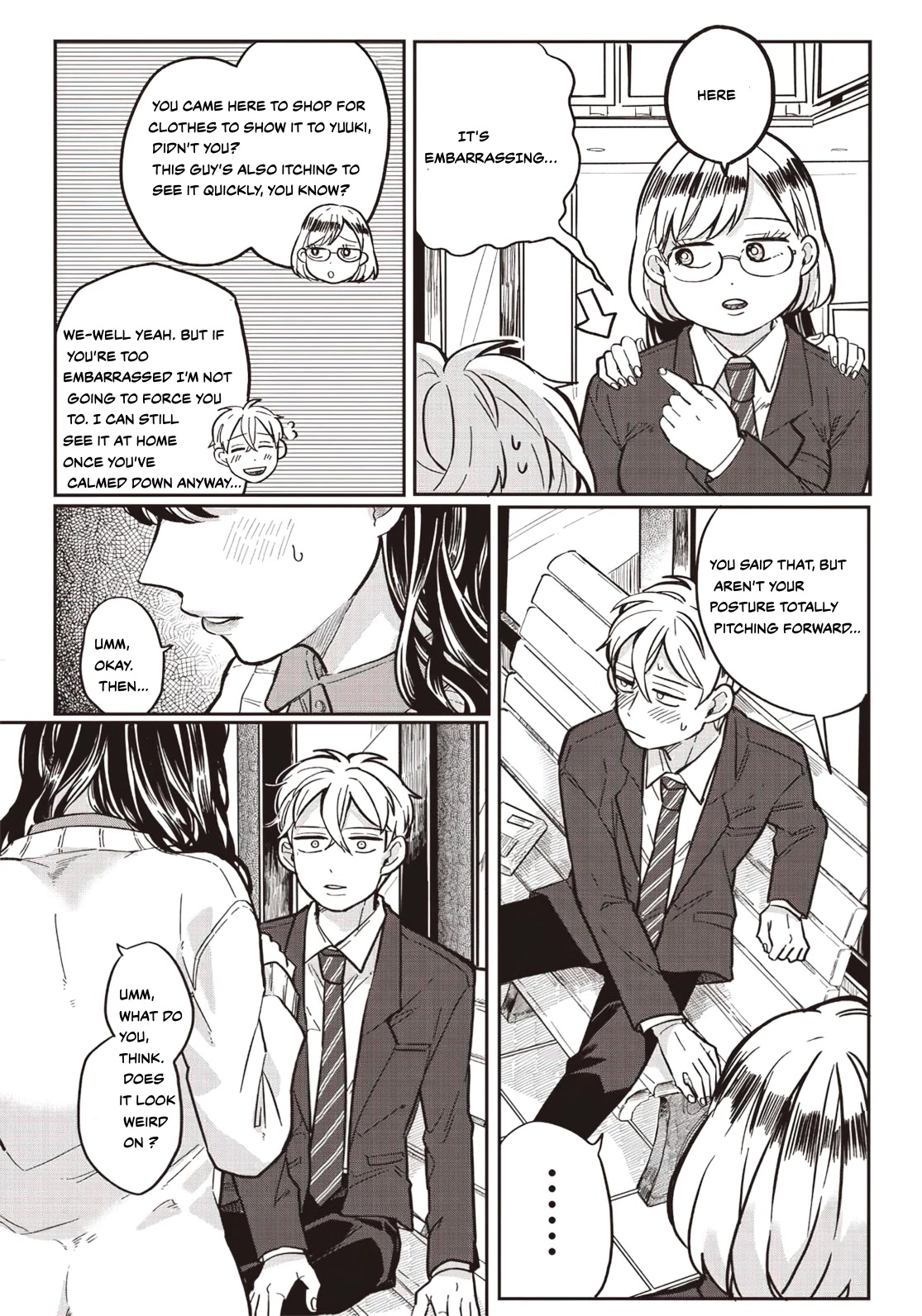 What Happens If You Saved a High School Girl Who Was About to Jump Off? Chapter 6 page 8 - Chapter 6: Doki Doki no Shopping