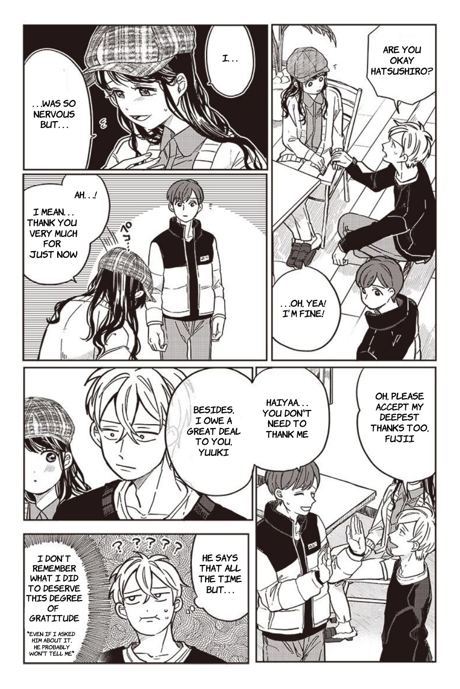 What Happens If You Saved a High School Girl Who Was About to Jump Off? Chapter 7 page 11 - Chapter 7: It's warm because you're by my side