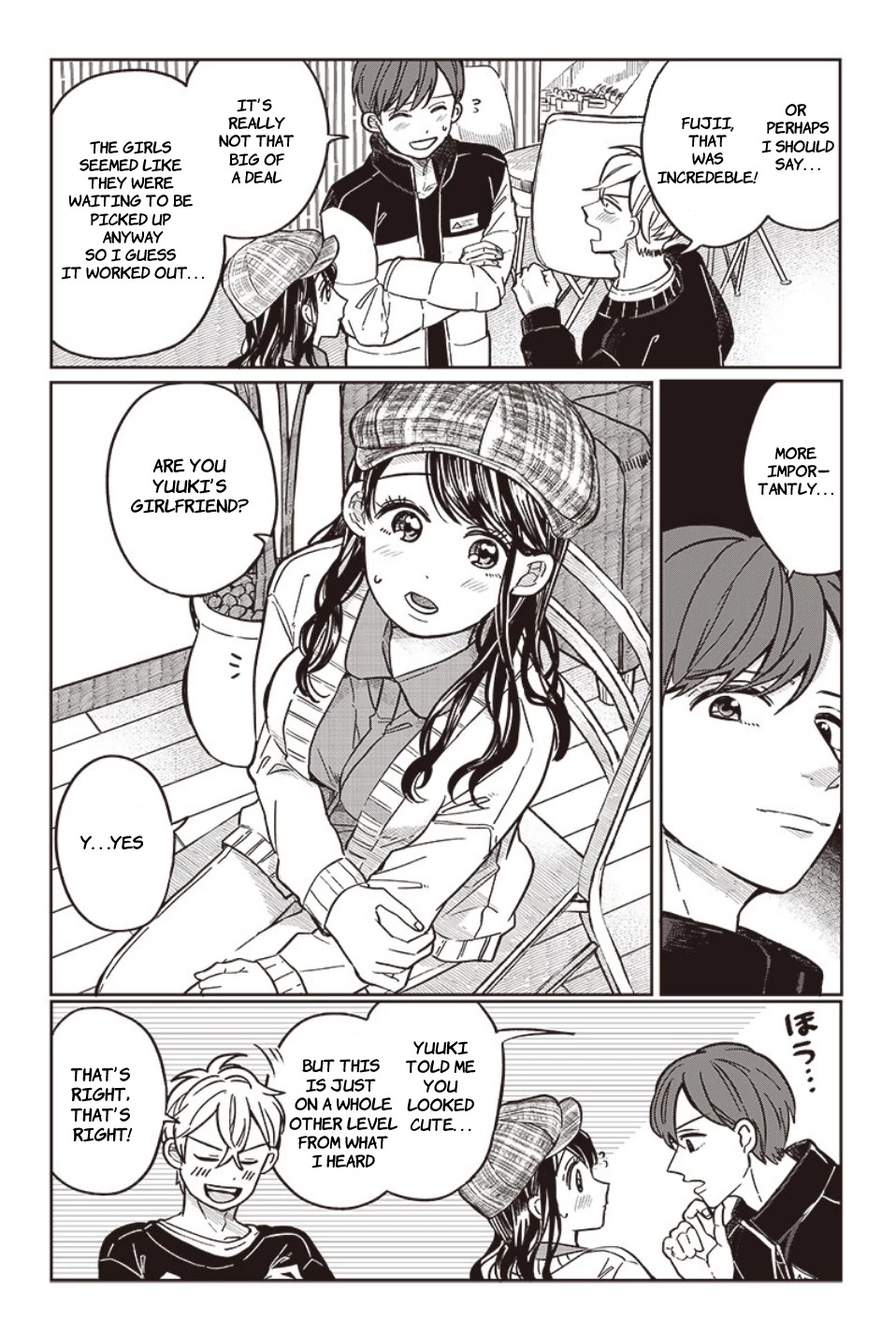 What Happens If You Saved a High School Girl Who Was About to Jump Off? Chapter 7 page 12 - Chapter 7: It's warm because you're by my side