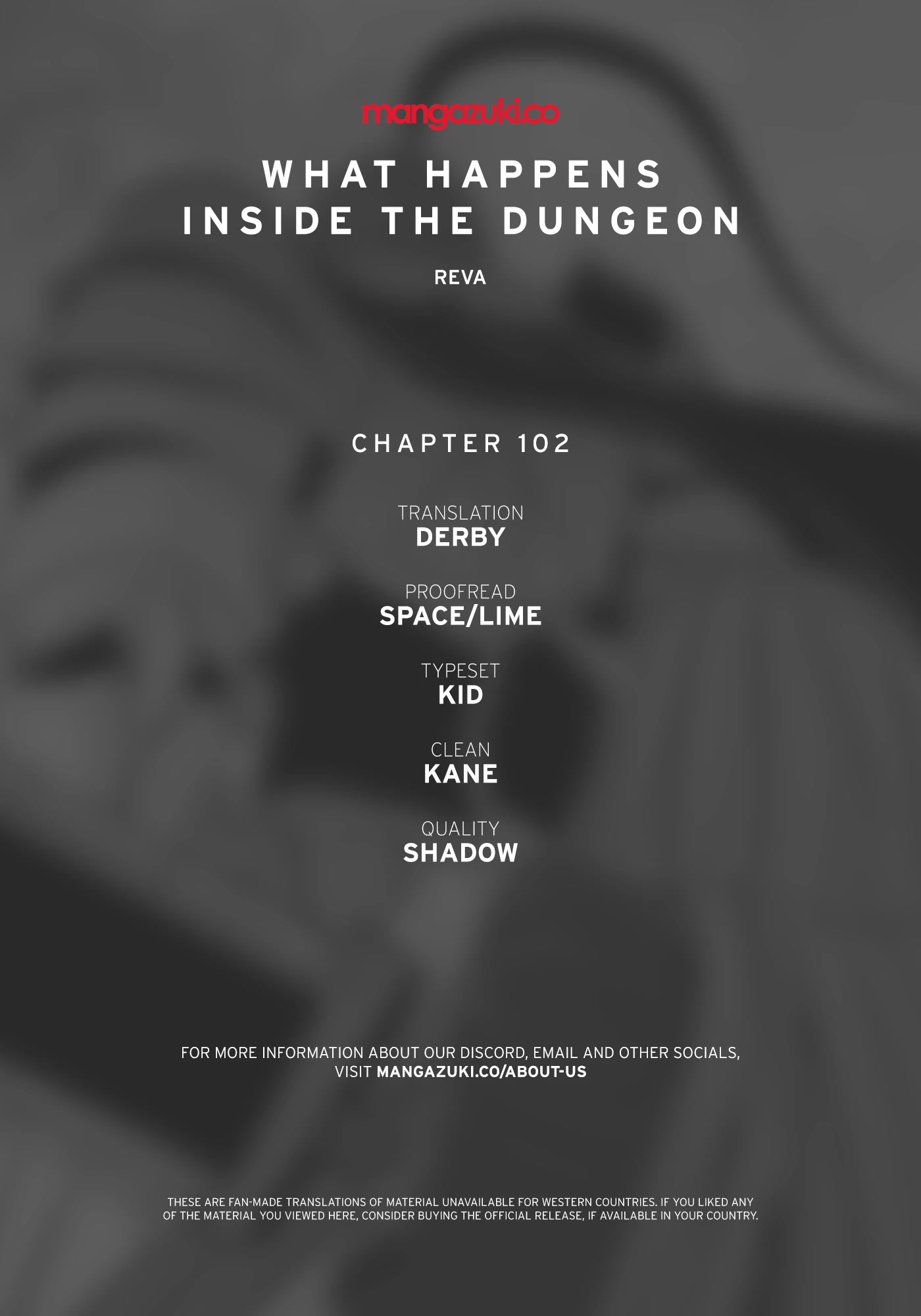 What Happens Inside the Dungeon Chapter 102 page 1 - Chapter 102