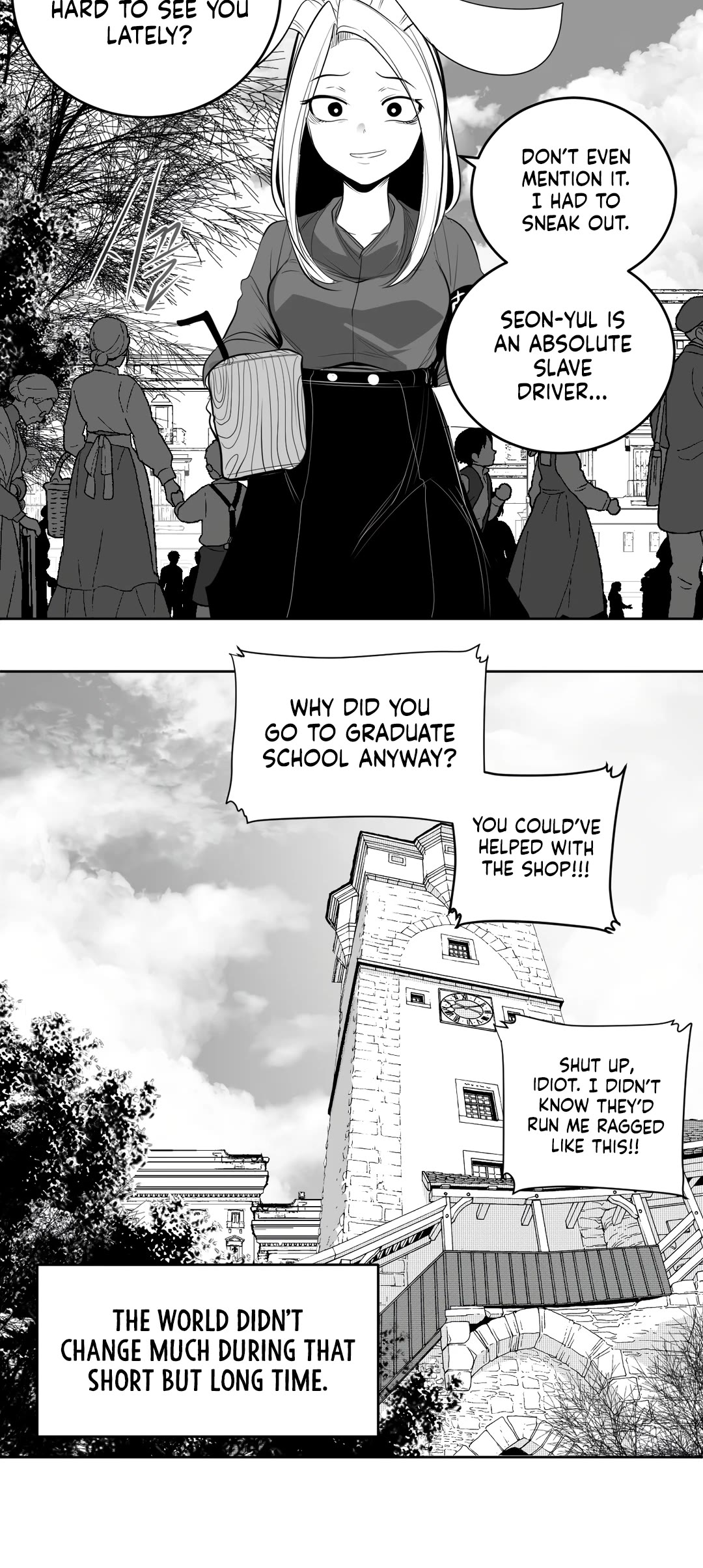 What Happens Inside the Dungeon Chapter 109 page 32 - Chapter 109: The End of the Journey [4]