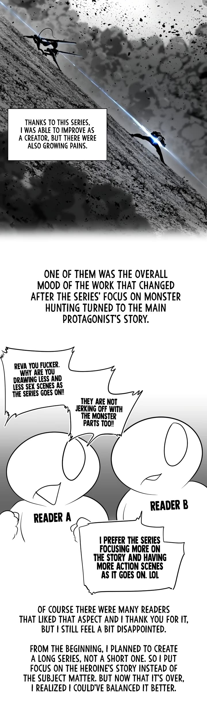 What Happens Inside the Dungeon Chapter 110.5 page 2 - Chapter 110.5: Author notes