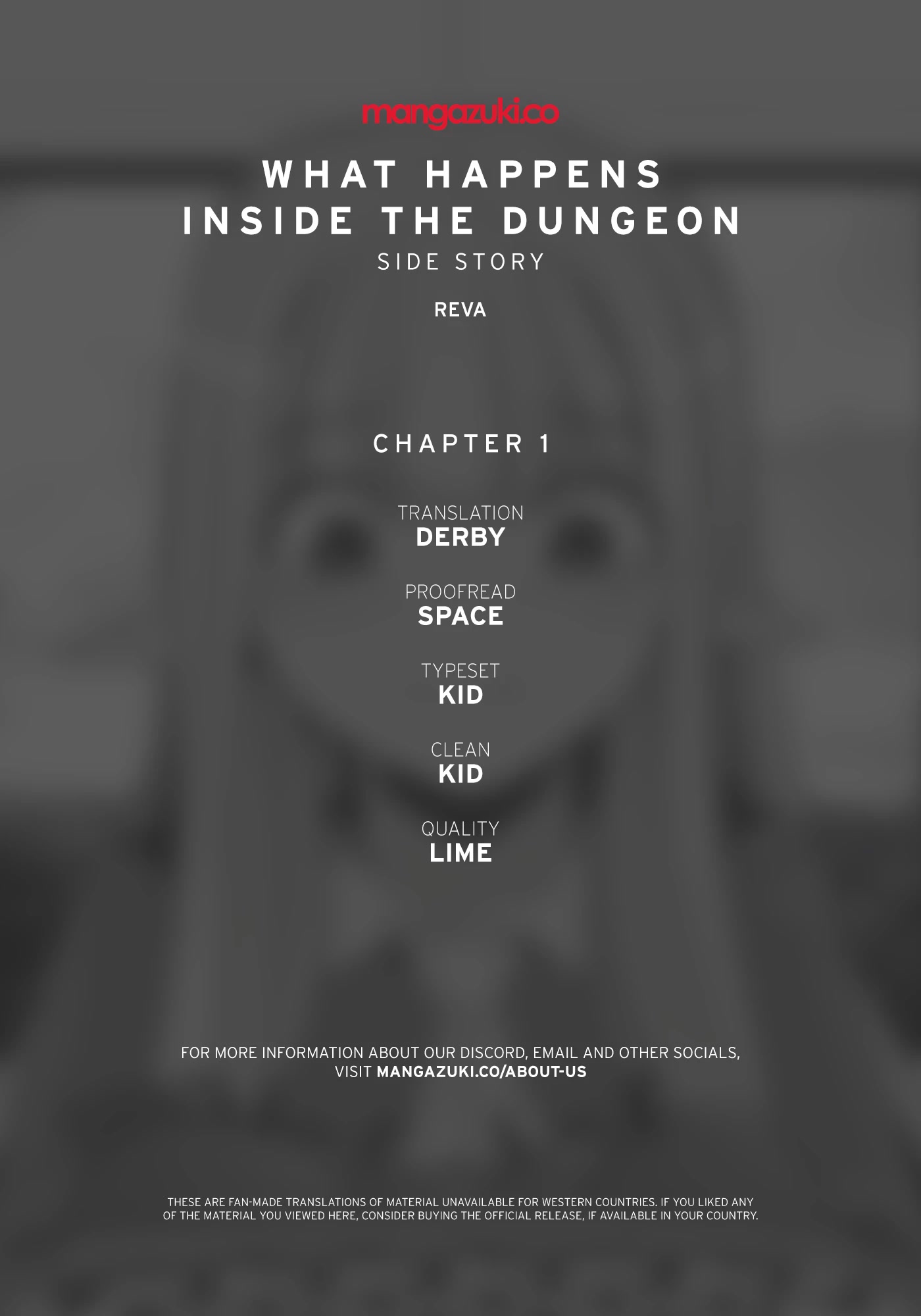 What Happens Inside the Dungeon Chapter 111 page 1 - Chapter 111: Side Story - Chapter 1