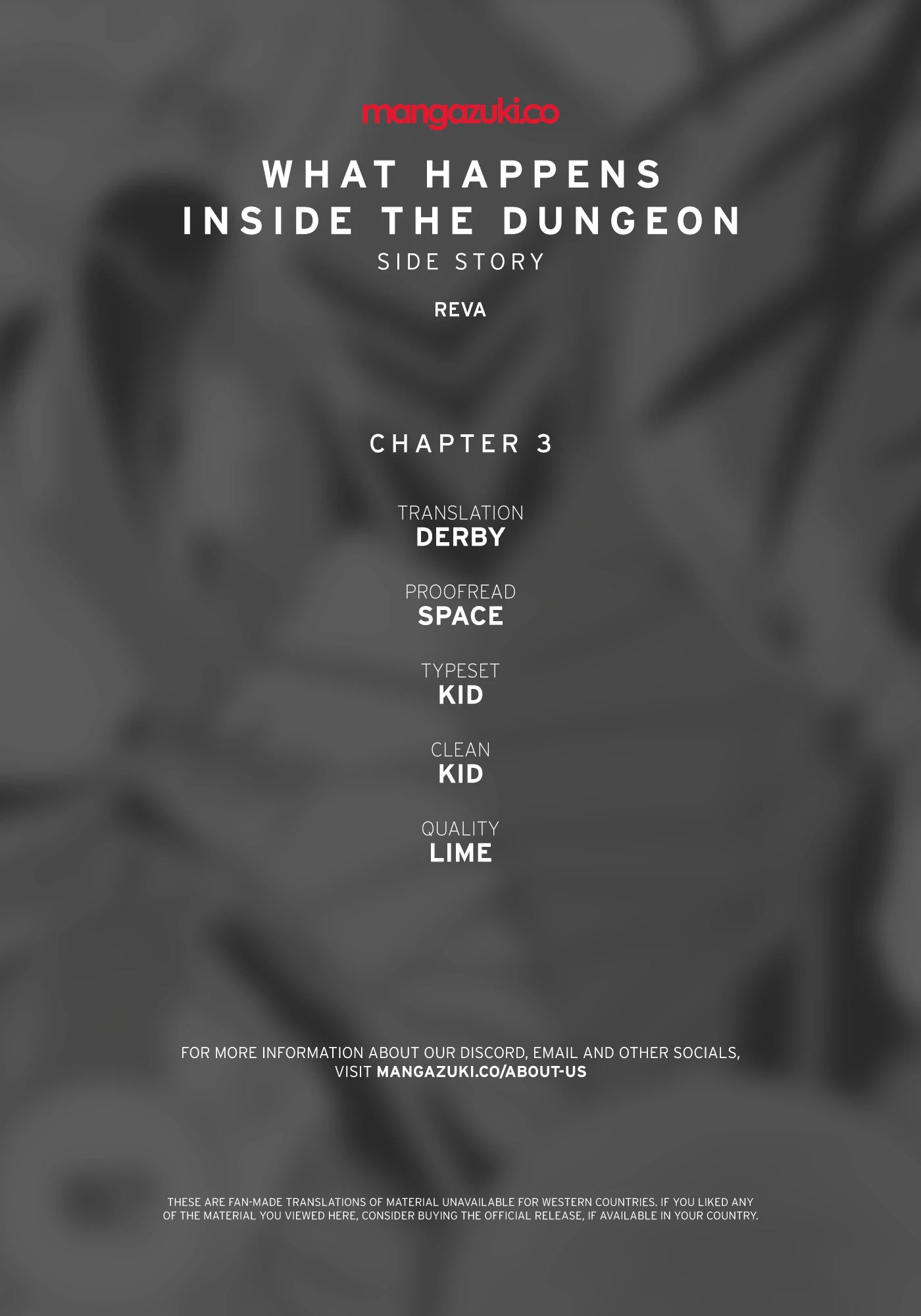 What Happens Inside the Dungeon Chapter 113 page 1 - Chapter 113: Side Story - Chapter 3