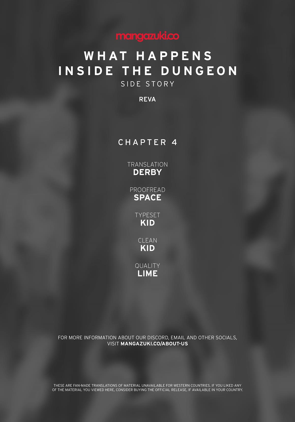 What Happens Inside the Dungeon Chapter 114 page 1 - Chapter 114: Side Story - Chapter 4