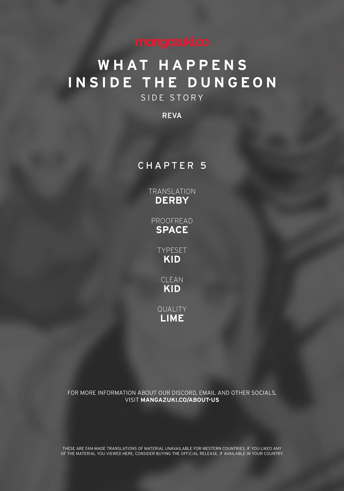 What Happens Inside the Dungeon Chapter 115 page 1 - Chapter 115: Side Story - Chapter 5