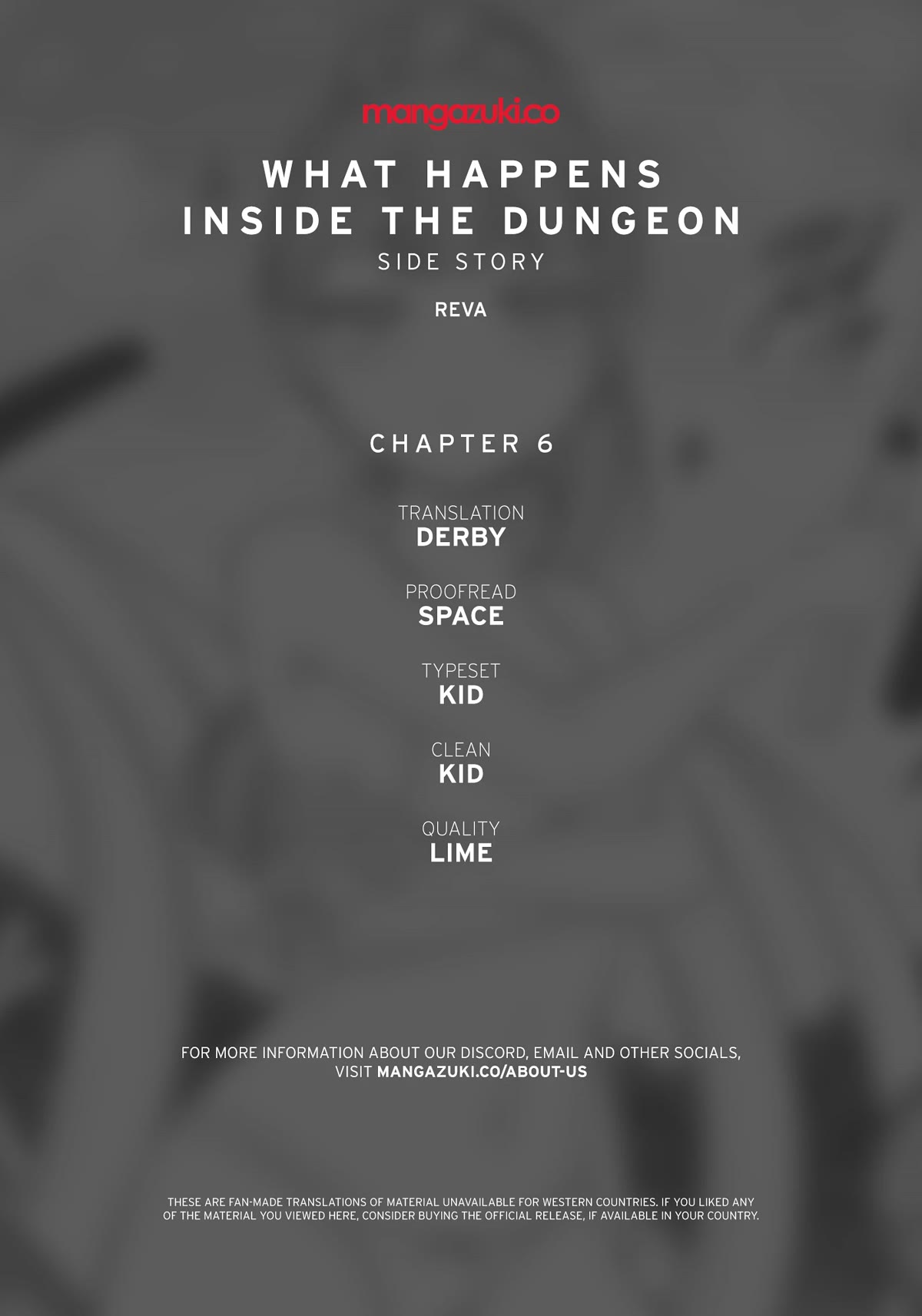 What Happens Inside the Dungeon Chapter 116 page 1 - Chapter 116: Side Story - Chapter 6