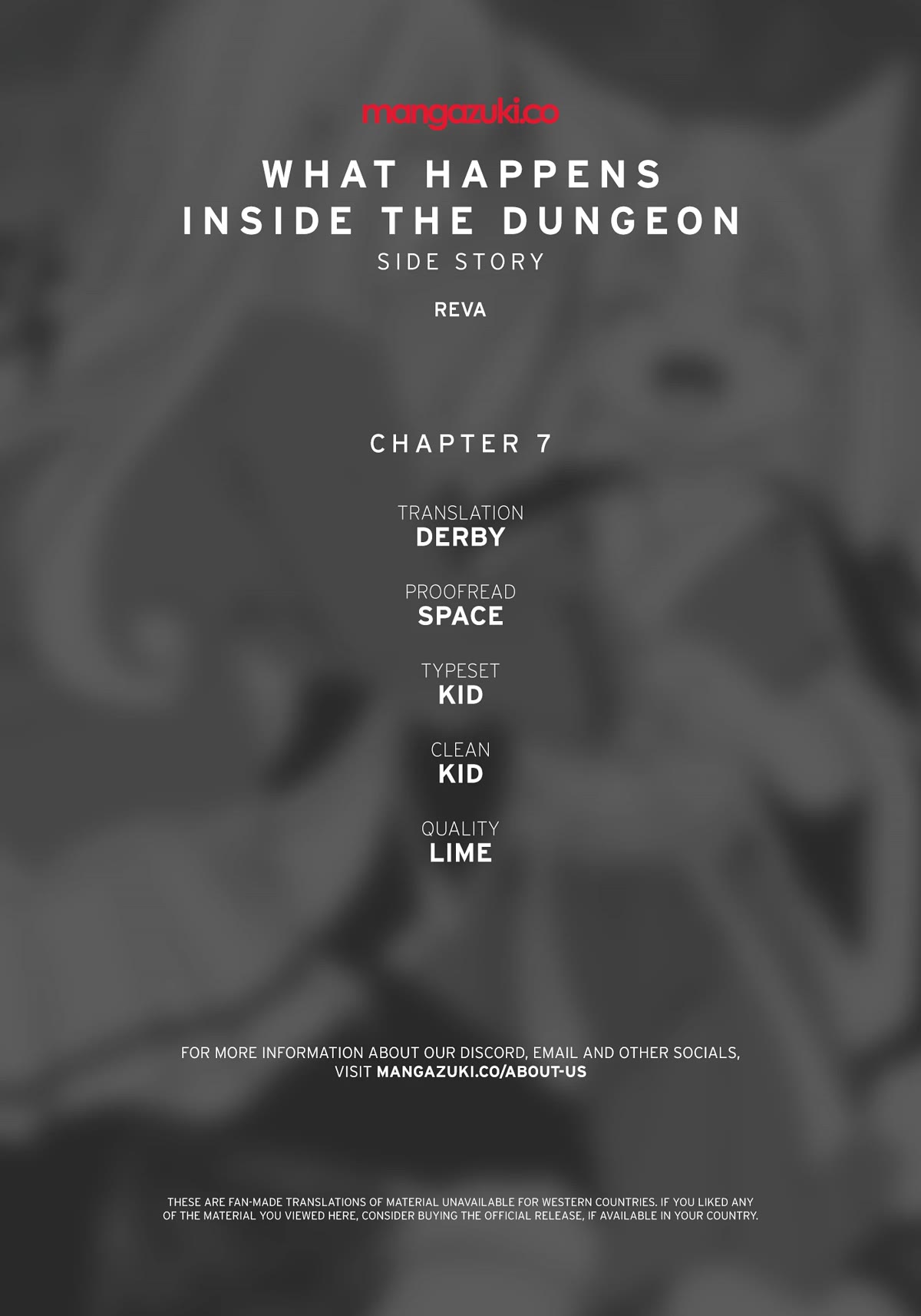 What Happens Inside the Dungeon Chapter 117 page 1 - Chapter 117: Side Story - Chapter 7