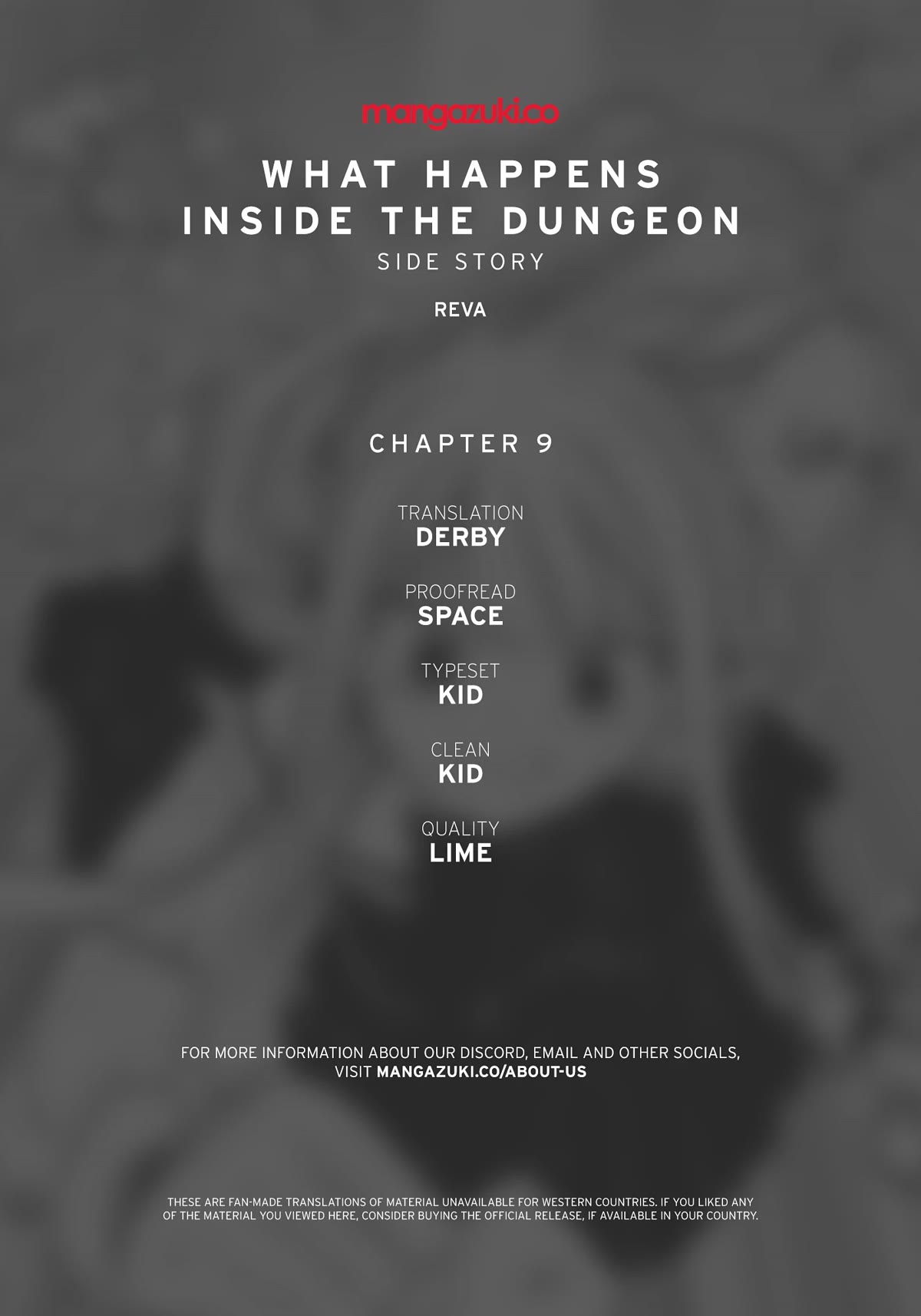 What Happens Inside the Dungeon Chapter 119 page 1 - Chapter 119: Side Story - Chapter 9