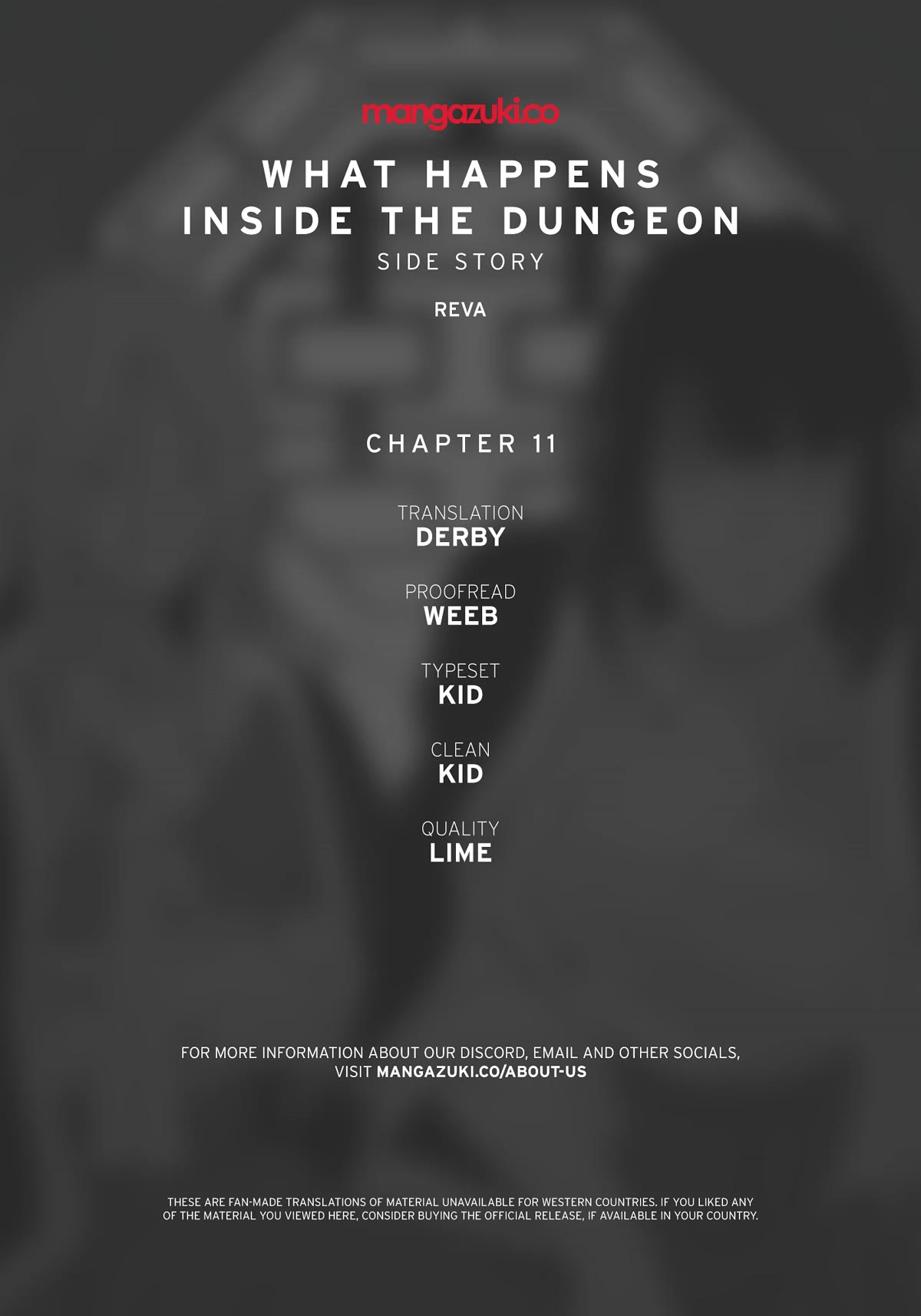 What Happens Inside the Dungeon Chapter 121 page 1 - Chapter 121: Side Story - Chapter 11