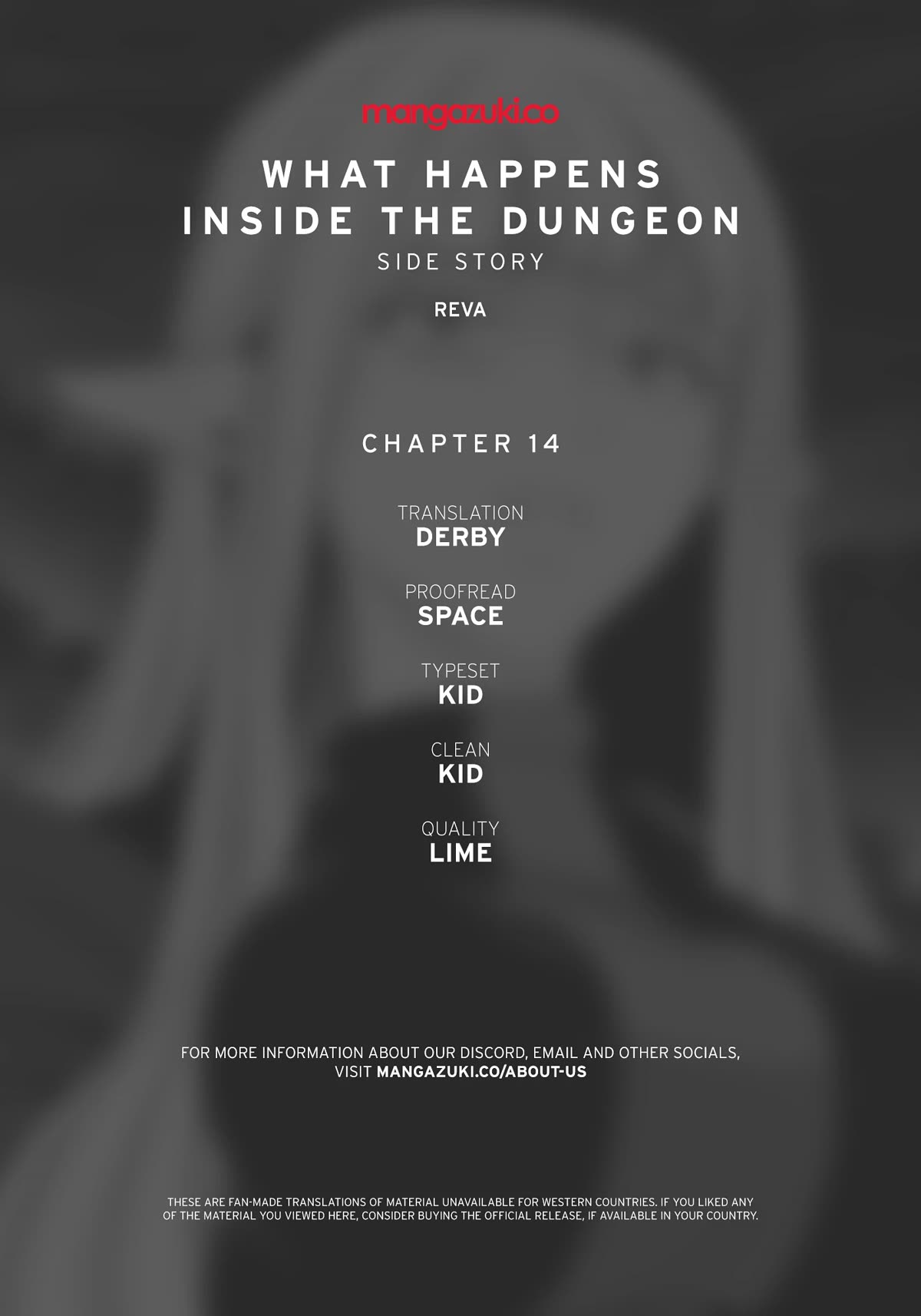 What Happens Inside the Dungeon Chapter 124 page 1 - Chapter 124: Side Story - Chapter 14