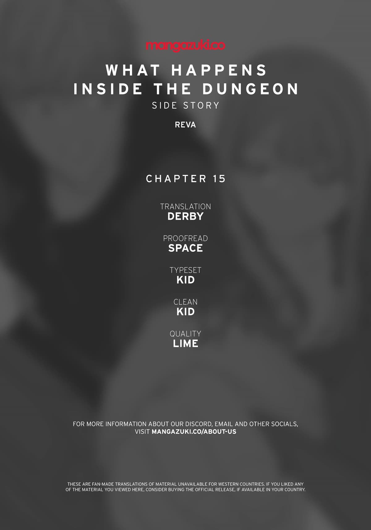 What Happens Inside the Dungeon Chapter 125 page 1 - Chapter 125: Side Story - Chapter 15