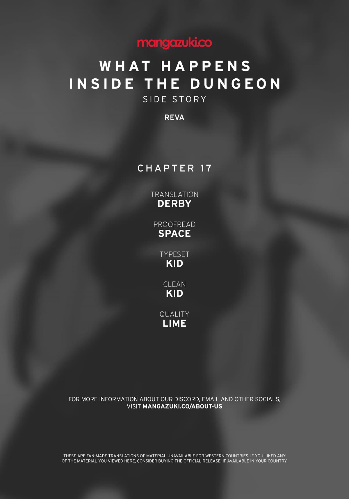 What Happens Inside the Dungeon Chapter 127 page 1 - Chapter 127: Side Story - Chapter 17