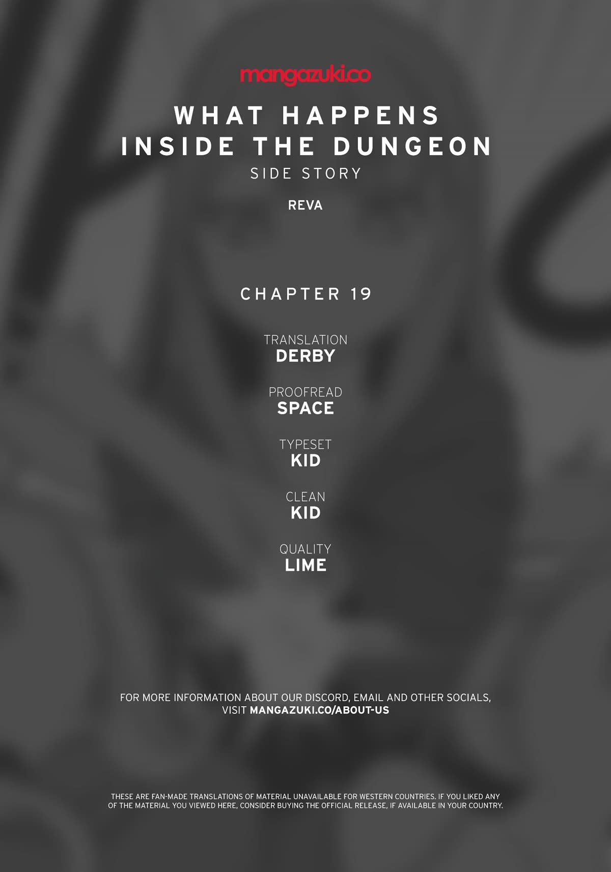 What Happens Inside the Dungeon Chapter 129 page 1 - Chapter 129: Side Story - Chapter 19