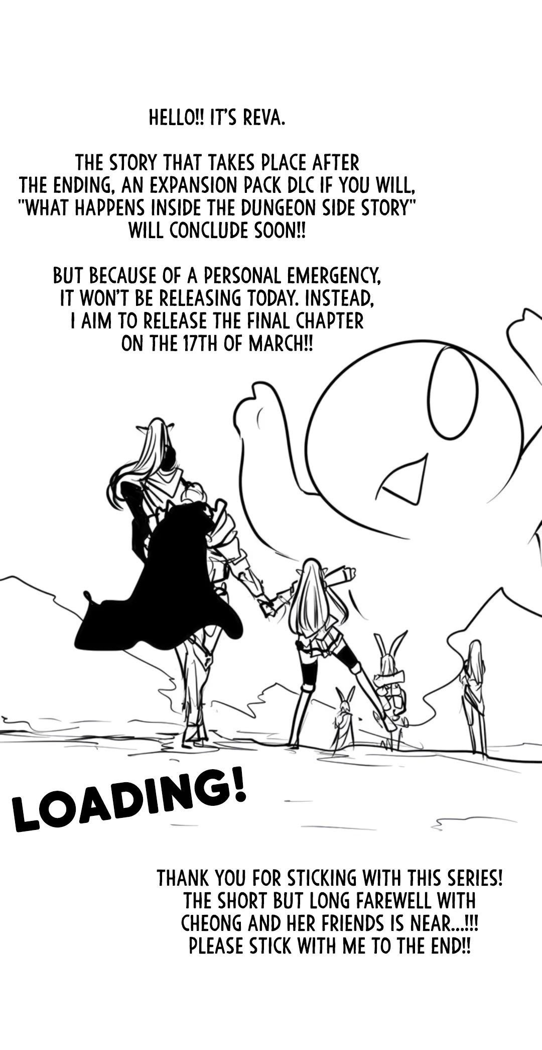 What Happens Inside the Dungeon Chapter 140.5 page 1 - Chapter 140.5: Side Story - Chapter 30.5