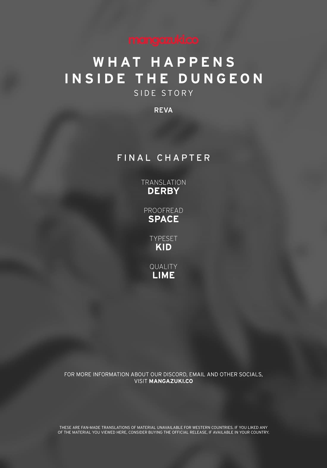 What Happens Inside the Dungeon Chapter 141 page 1 - Chapter 141: Side Story - Final Chapter