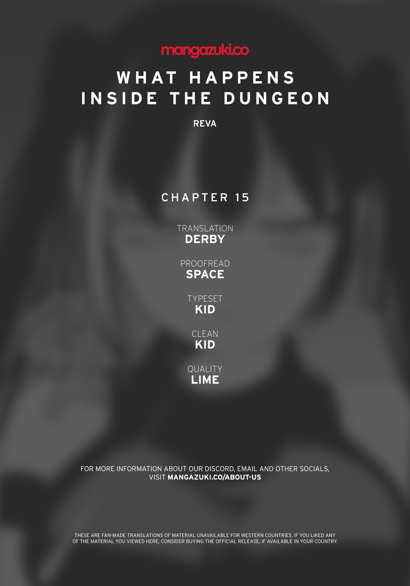 What Happens Inside the Dungeon Chapter 15 page 1 - Chapter 15