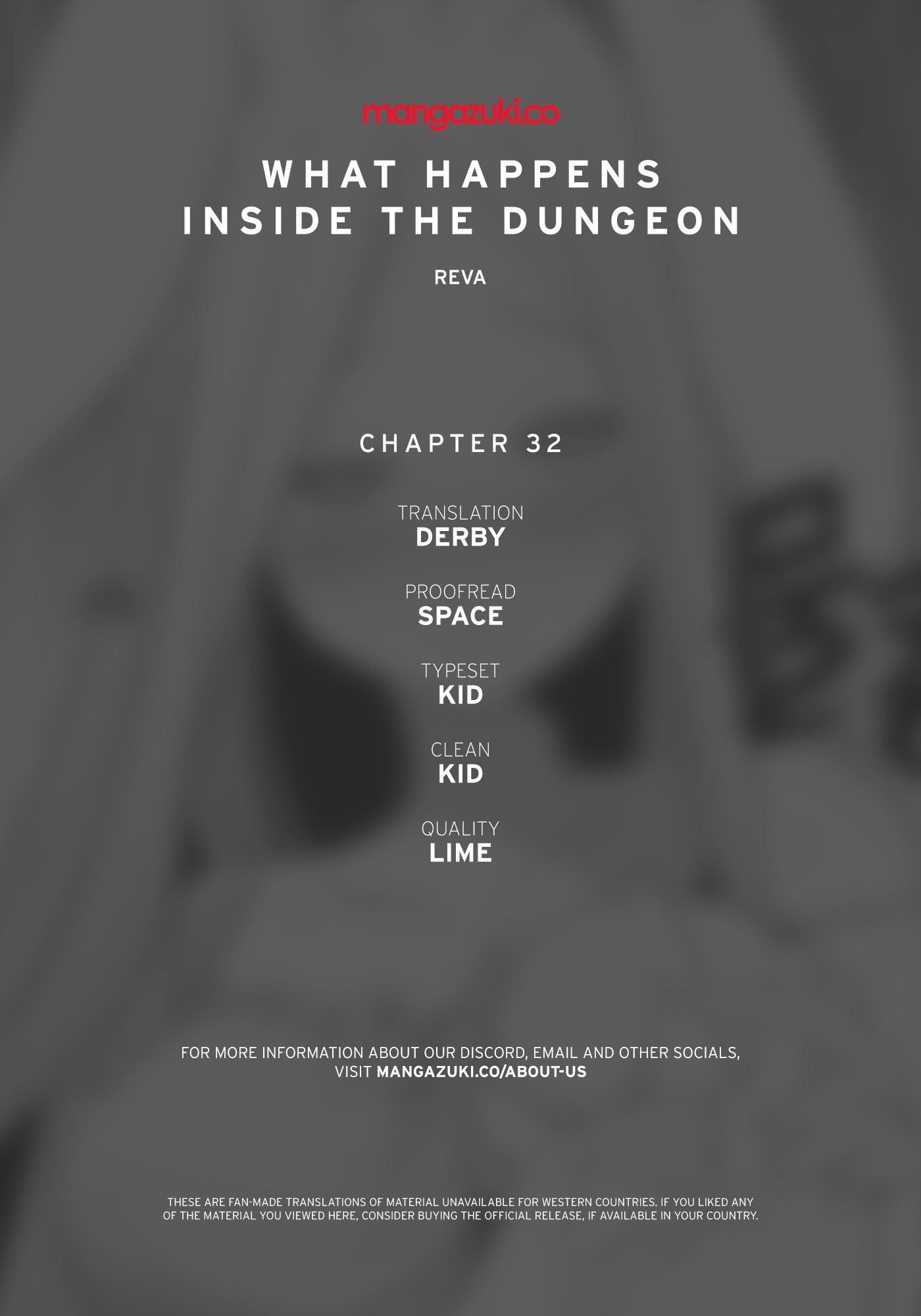What Happens Inside the Dungeon Chapter 32 page 1 - Chapter 32