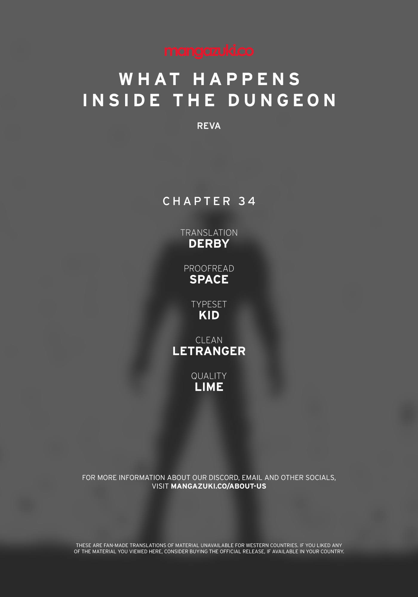 What Happens Inside the Dungeon Chapter 34 page 1 - Chapter 34