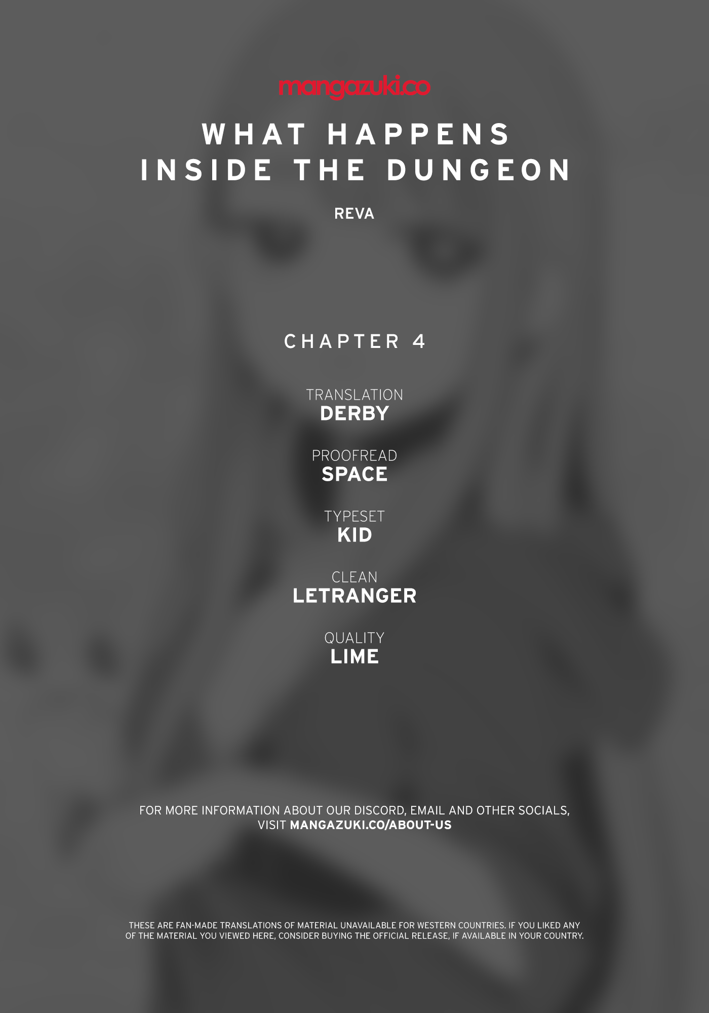What Happens Inside the Dungeon Chapter 4 page 1 - Chapter 4
