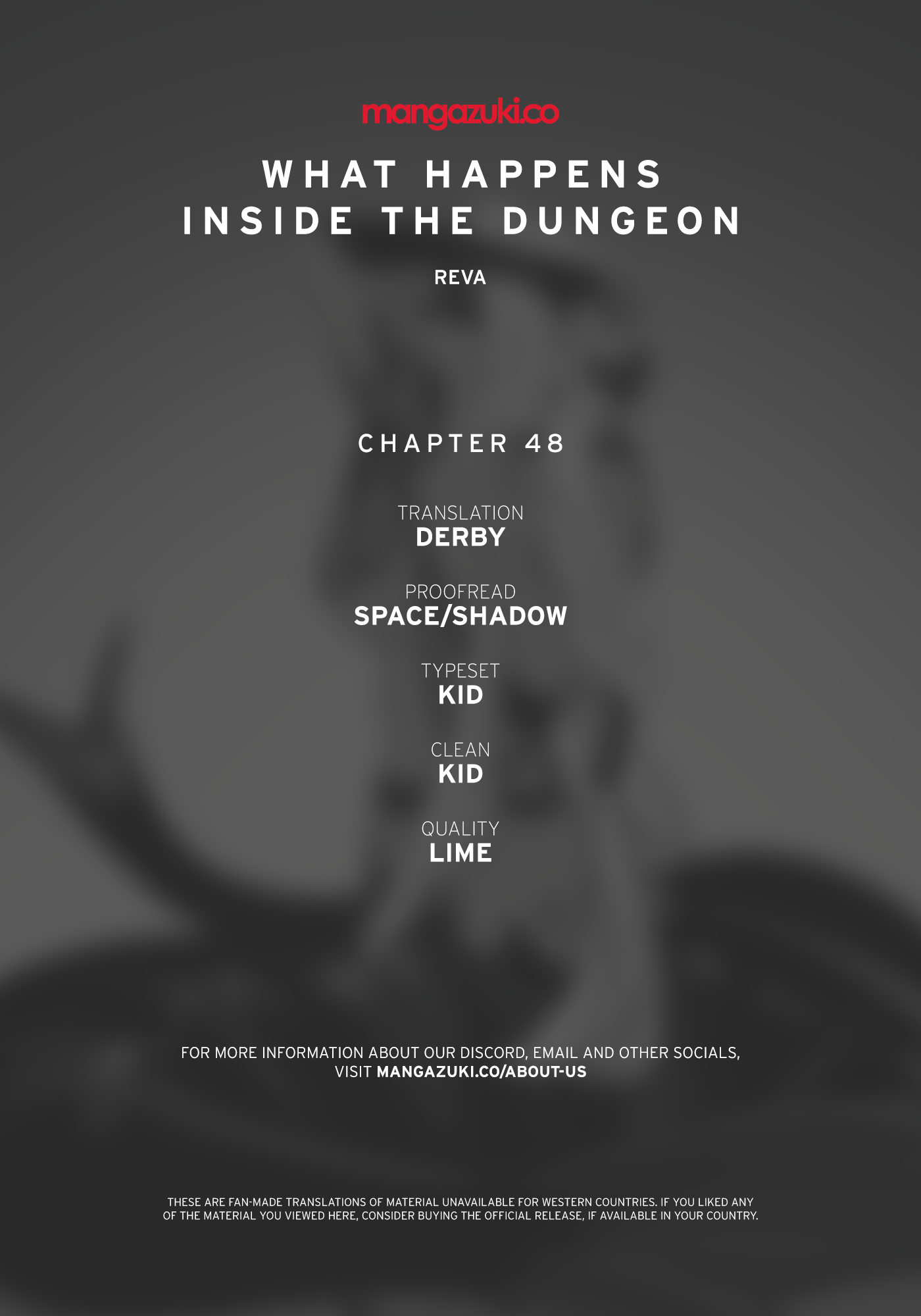What Happens Inside the Dungeon Chapter 48 page 1 - Chapter 48