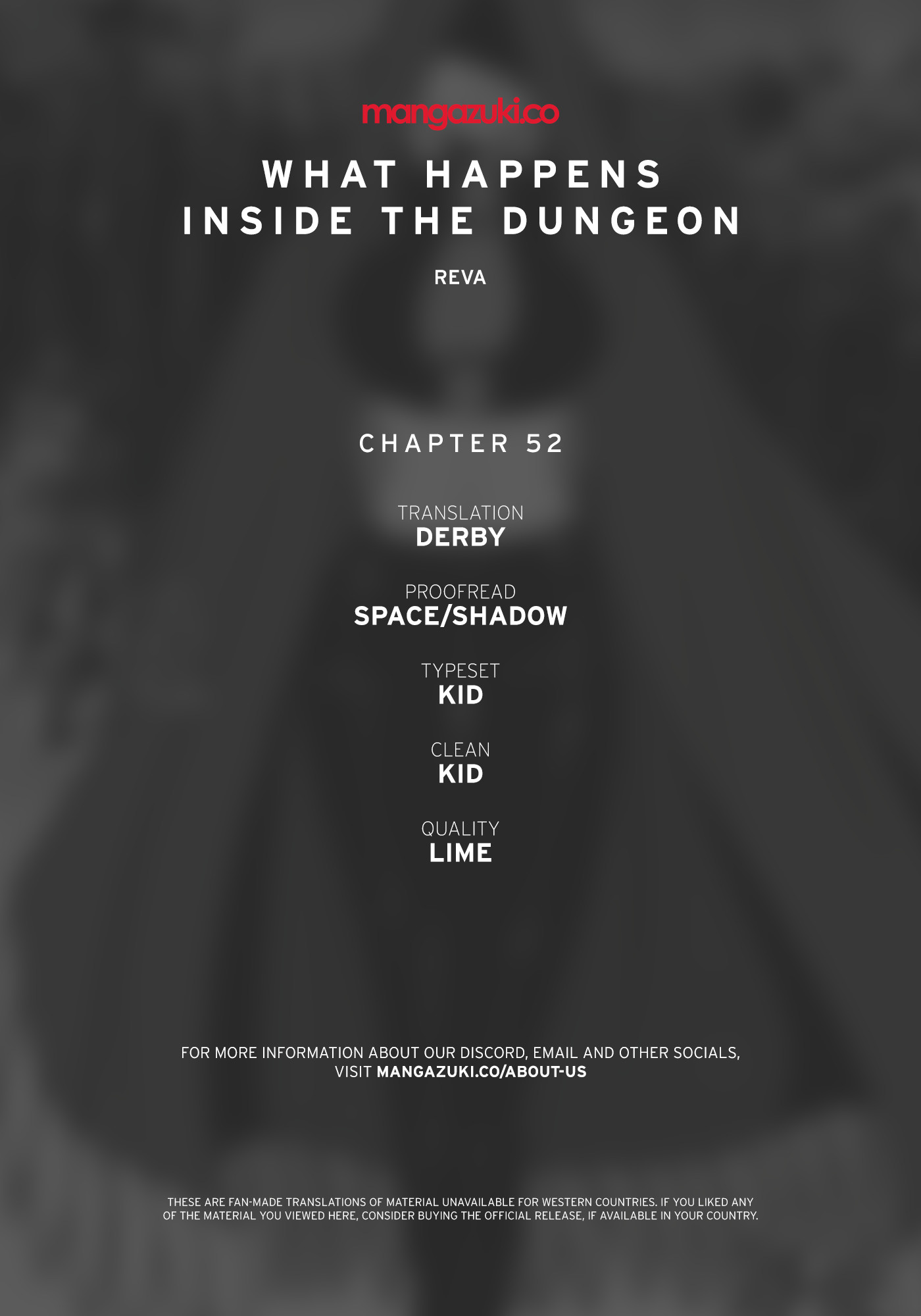 What Happens Inside the Dungeon Chapter 52 page 1 - Chapter 52
