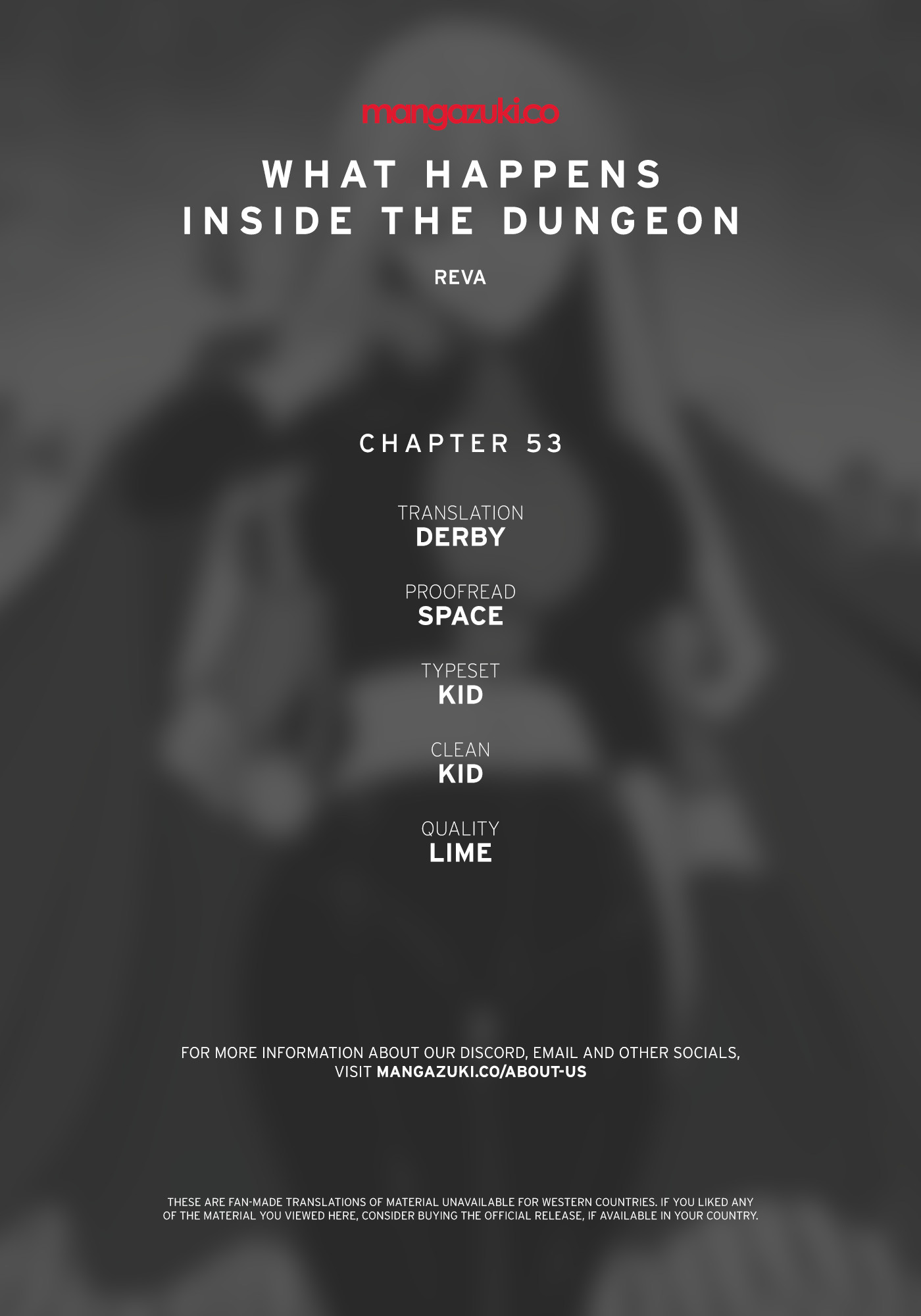 What Happens Inside the Dungeon Chapter 53 page 1 - Chapter 53
