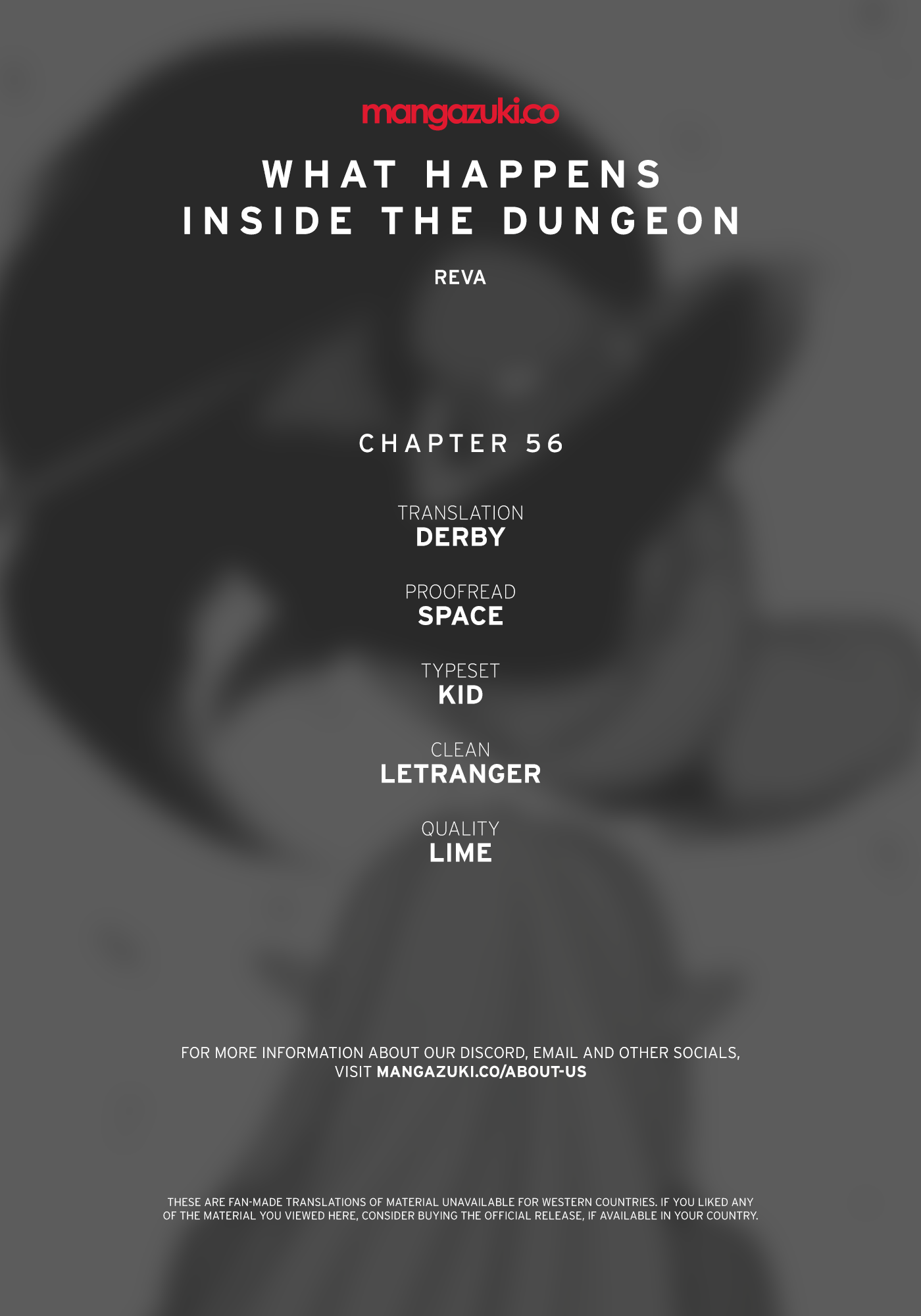 What Happens Inside the Dungeon Chapter 56 page 1 - Chapter 56