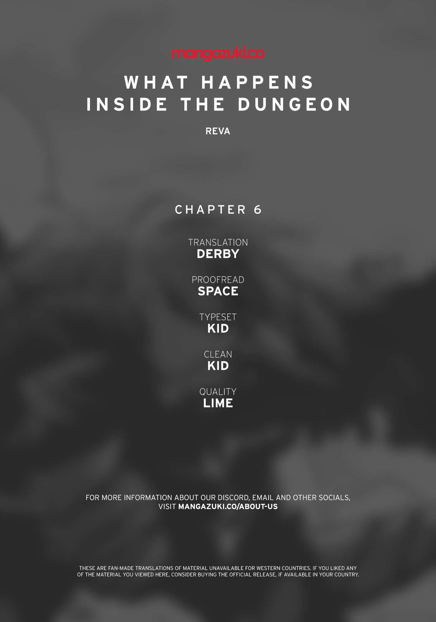 What Happens Inside the Dungeon Chapter 6 page 1 - Chapter 6