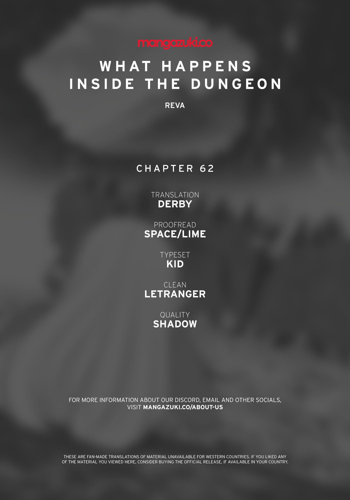 What Happens Inside the Dungeon Chapter 62 page 1 - Chapter 62