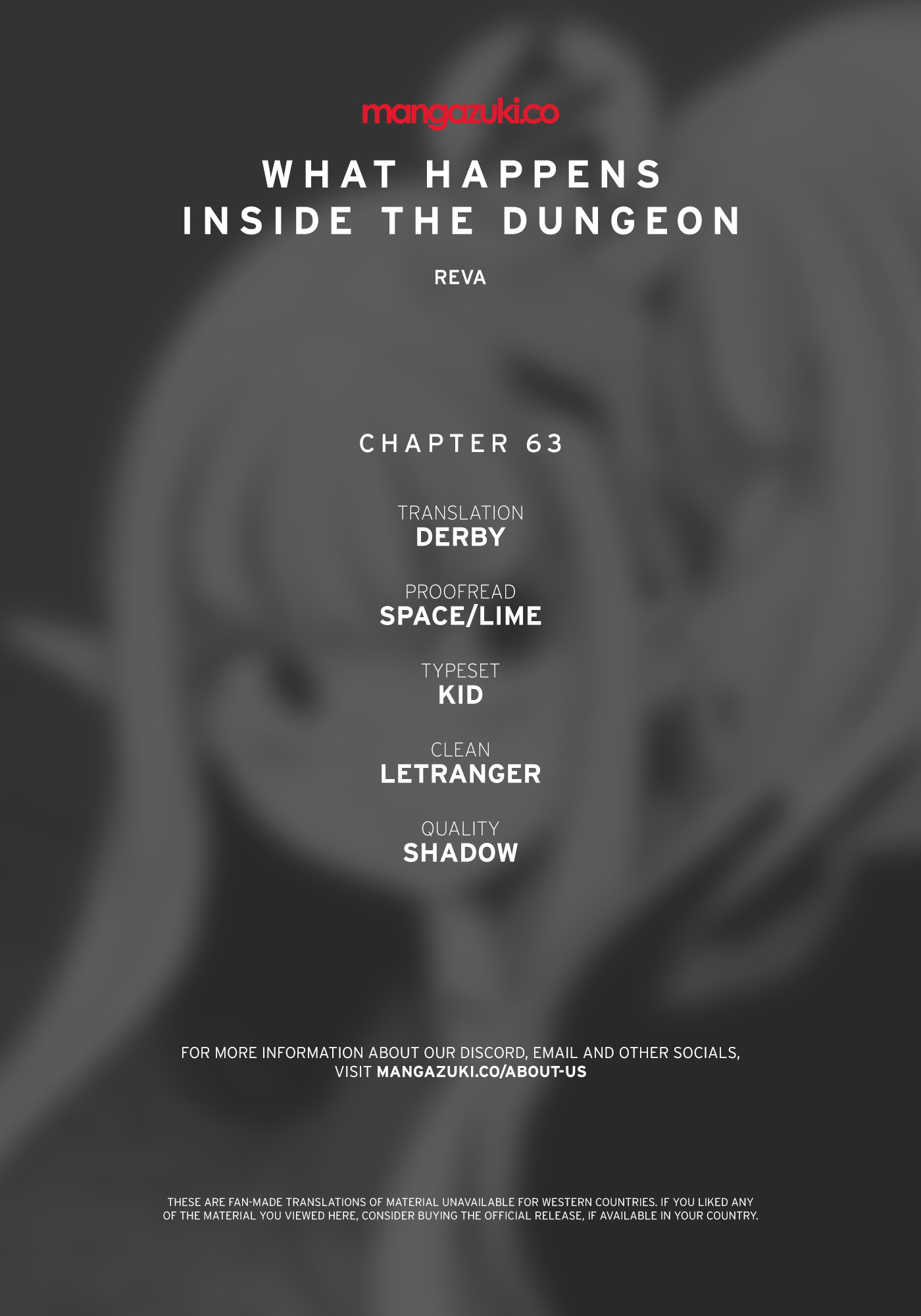 What Happens Inside the Dungeon Chapter 63 page 1 - Chapter 63