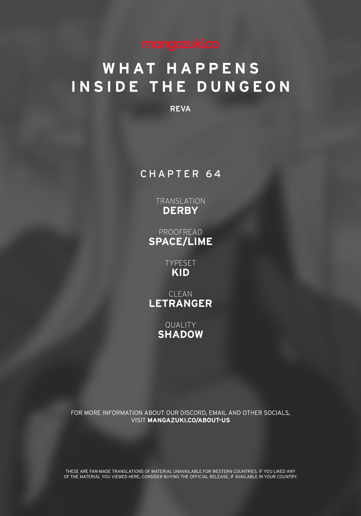 What Happens Inside the Dungeon Chapter 64 page 1 - Chapter 64